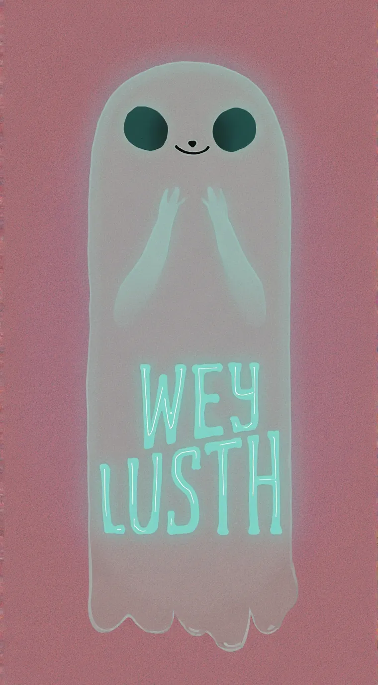 ai character: haunted house background