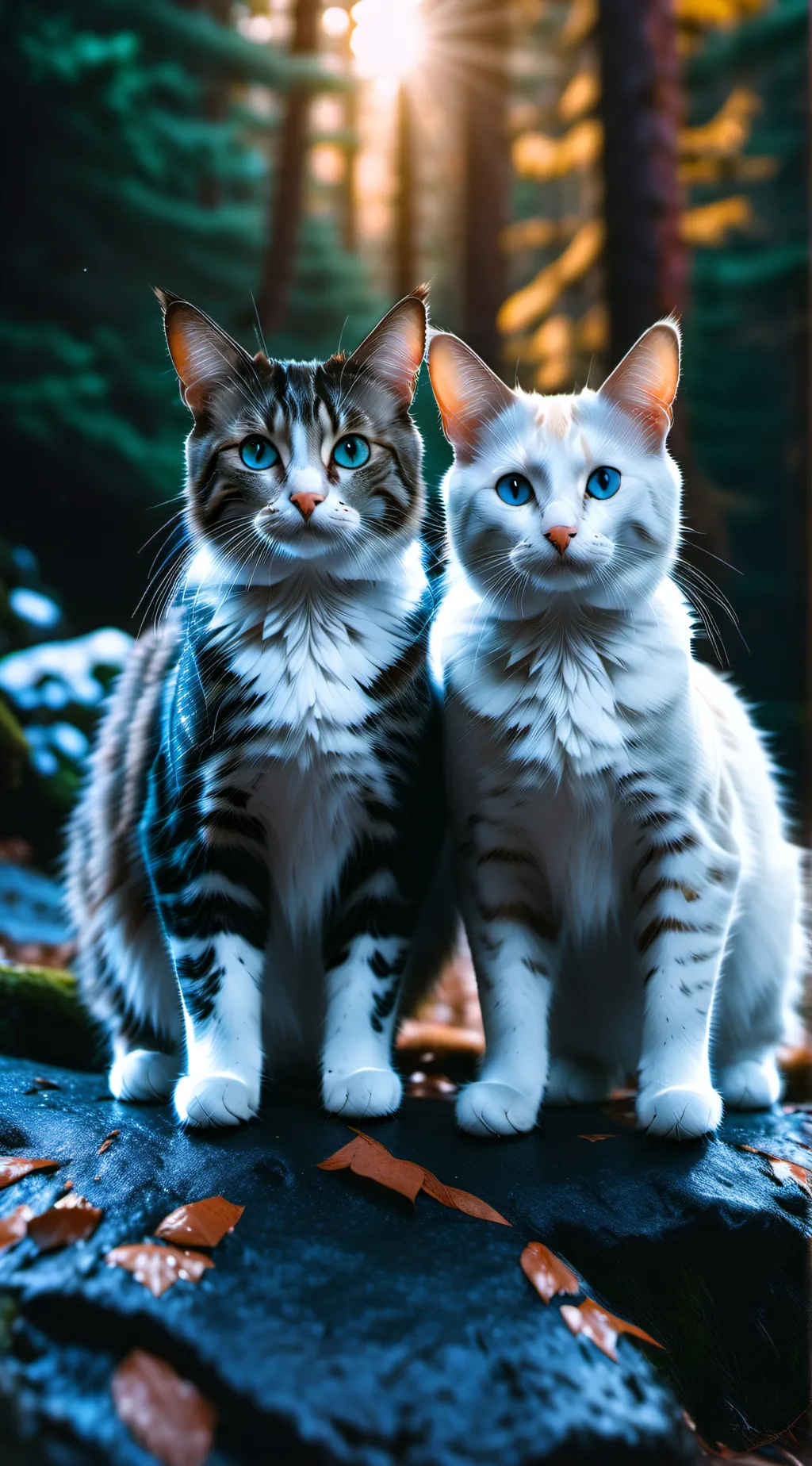 ai character: may and maya background