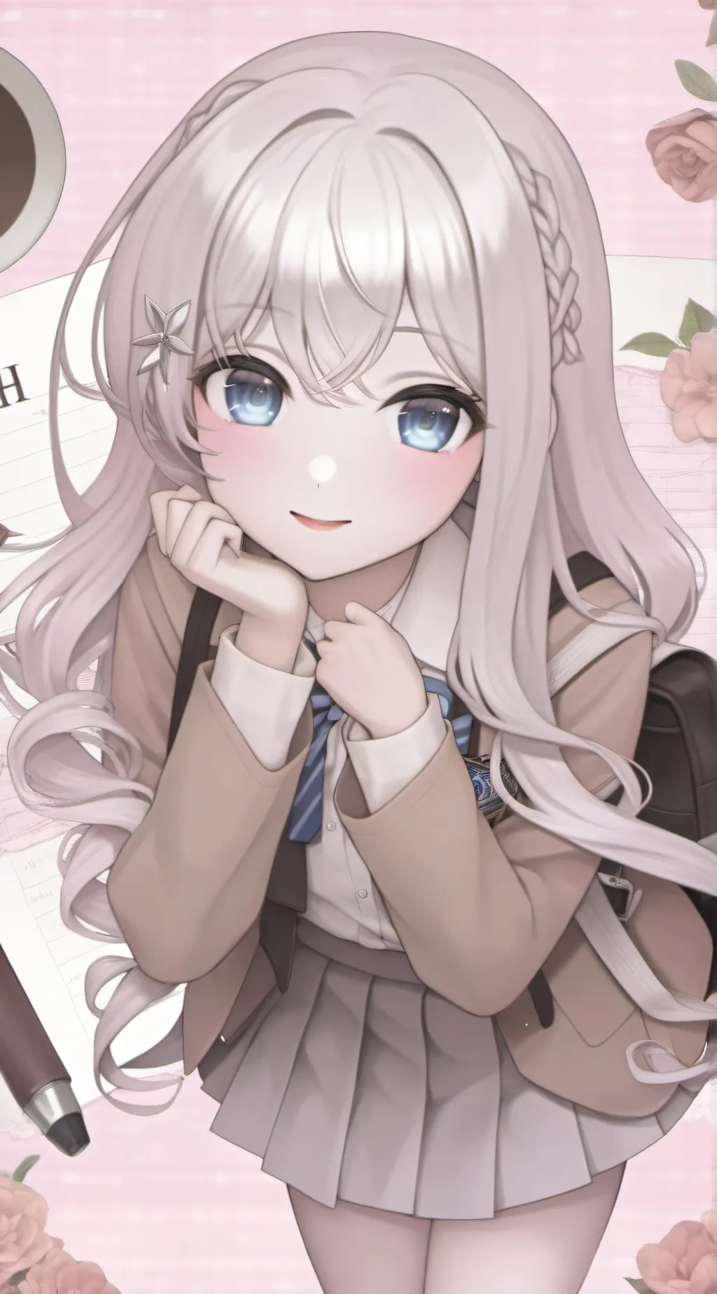 ai character: HANNAH  background