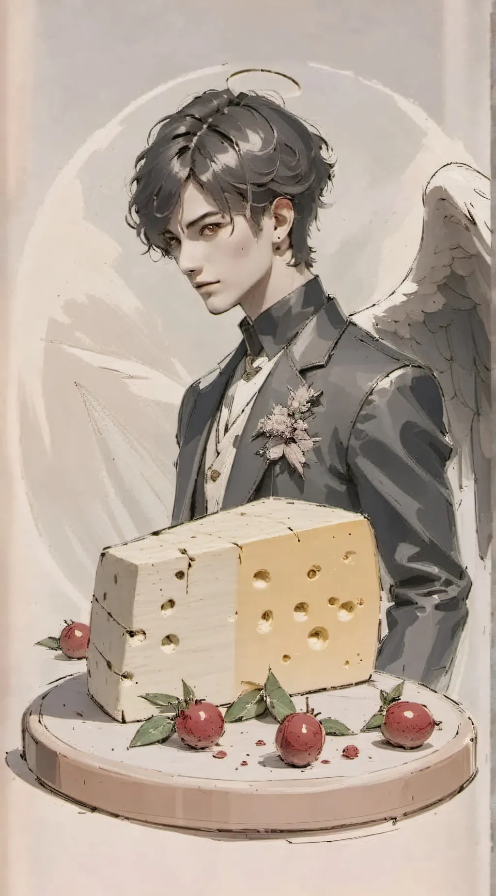 ai character: I had nothing to d background