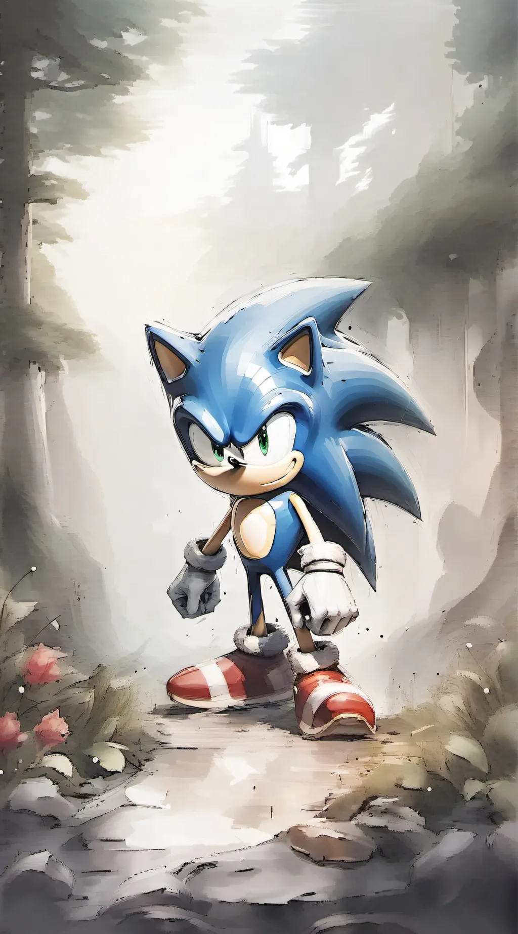 ai character: Sonic El Erizo 🦔 background