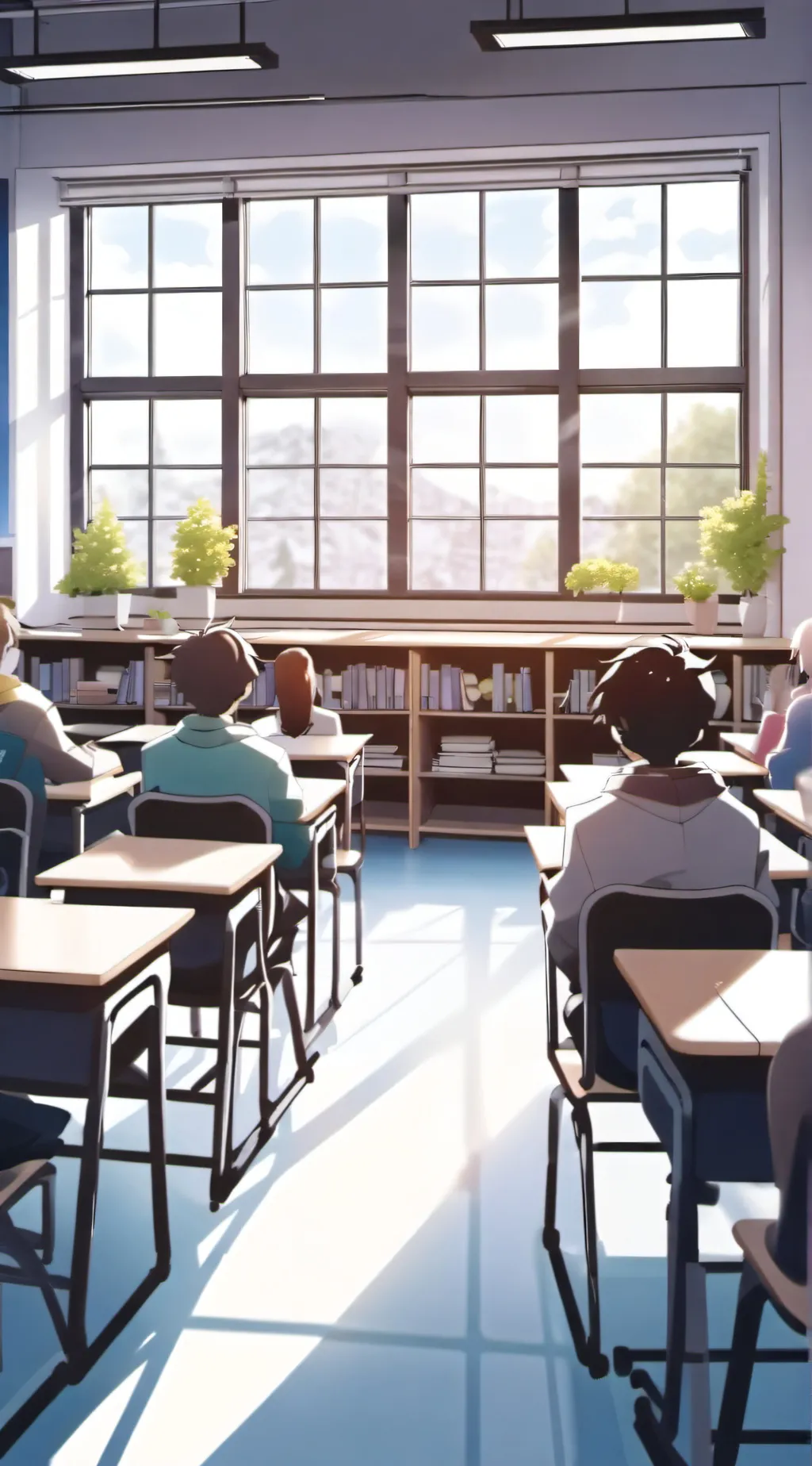 ai character: MHA NEW STUDENT  background