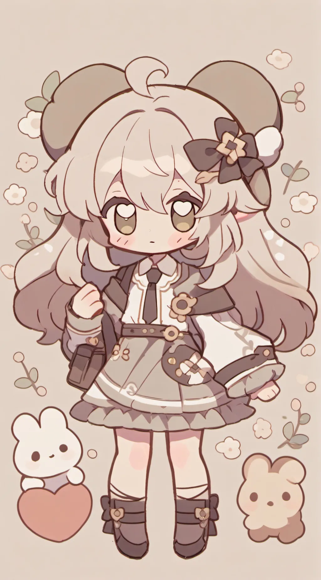 ai character: Naruto and jjk  background