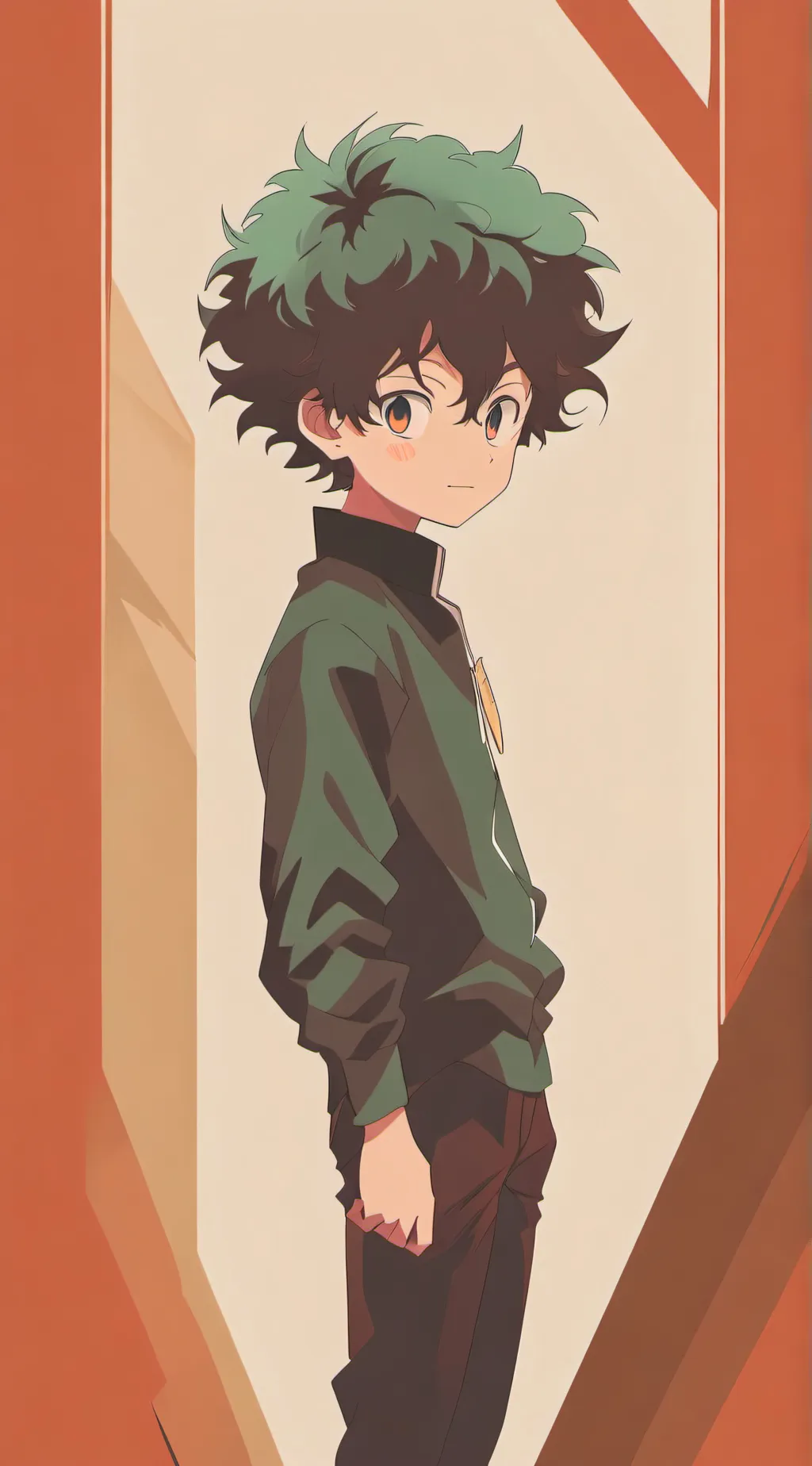 ai character: MHA new student background