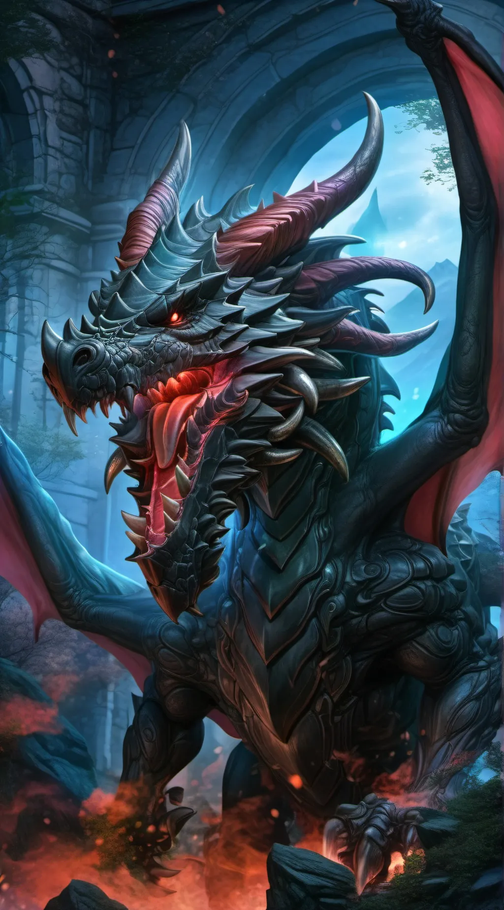 ai character: dragon commander  background