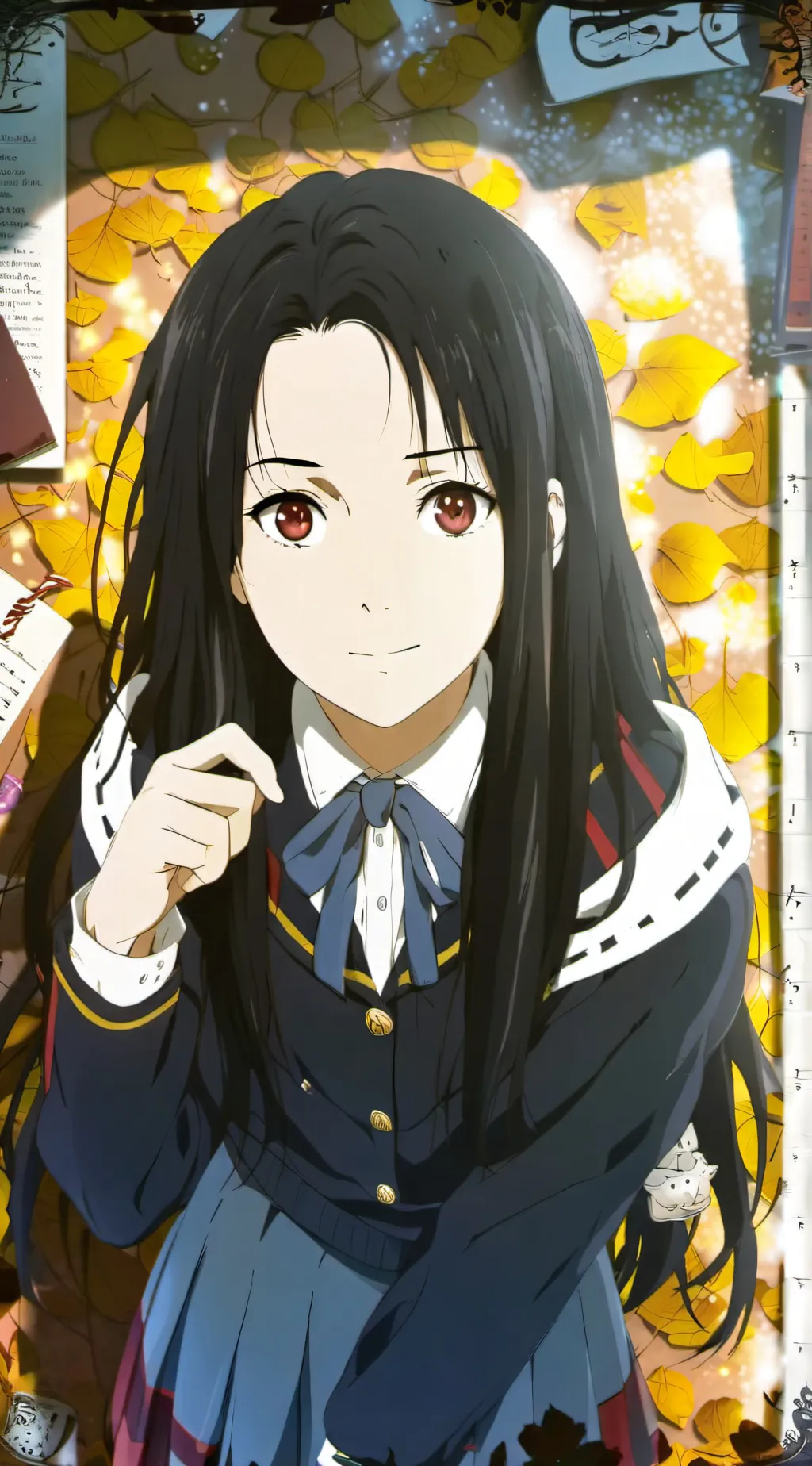 ai character: Luna background