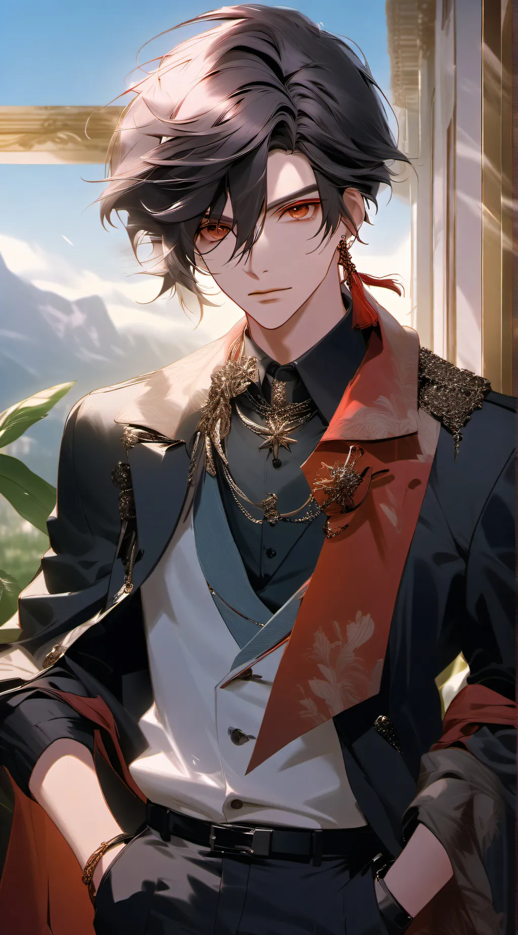 ai character: Derek background