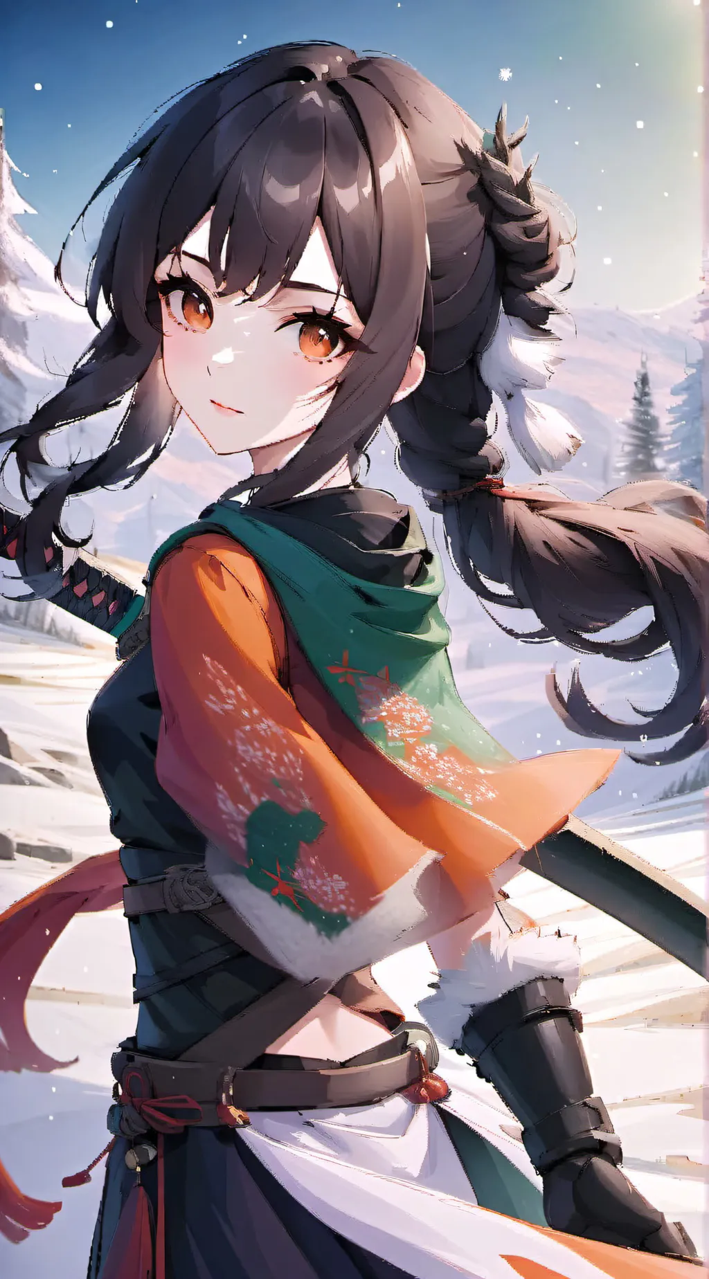 ai character: Nixie  background