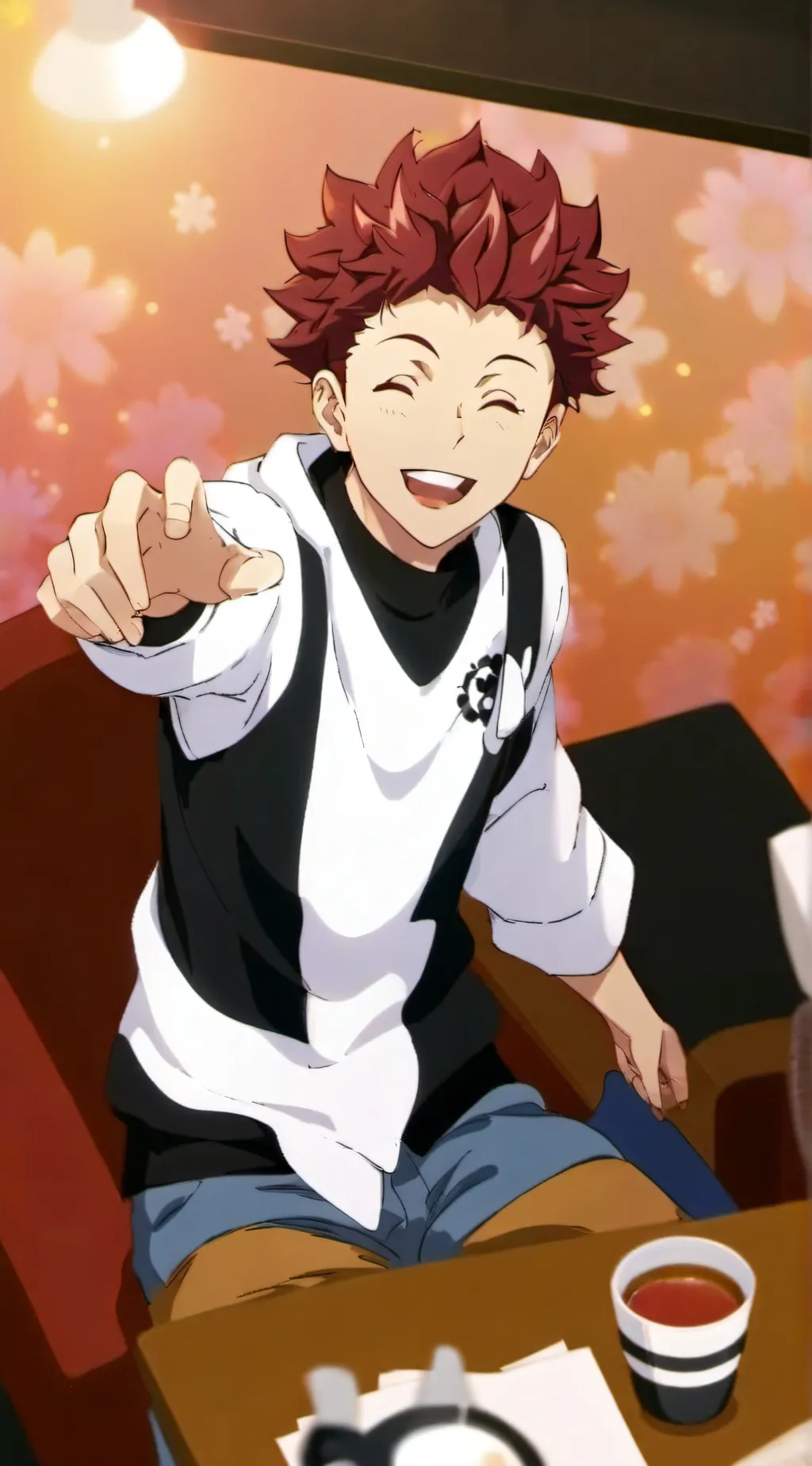 ai character: Tendou😉🥰 background