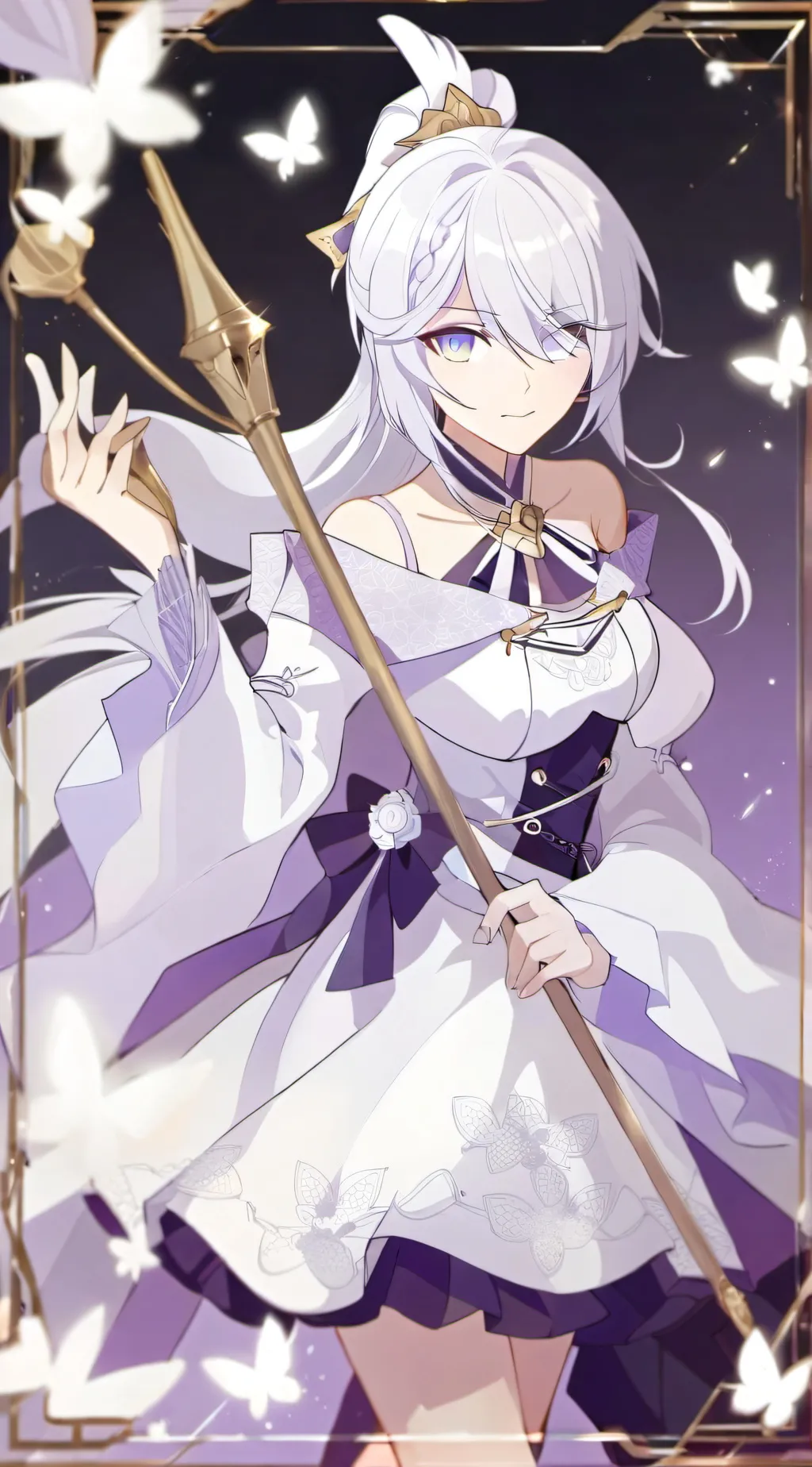 ai character: Kiana kaslana background