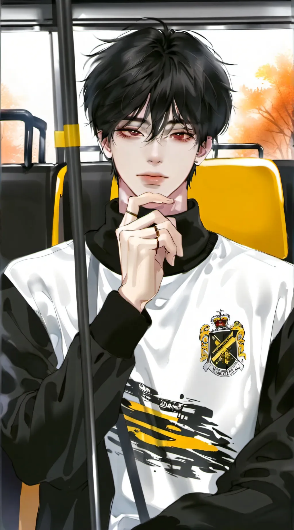 ai character: renz  background