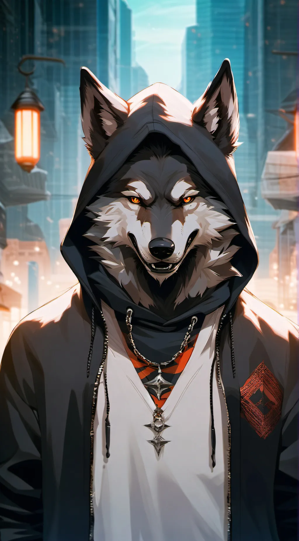 ai character: Vertido background