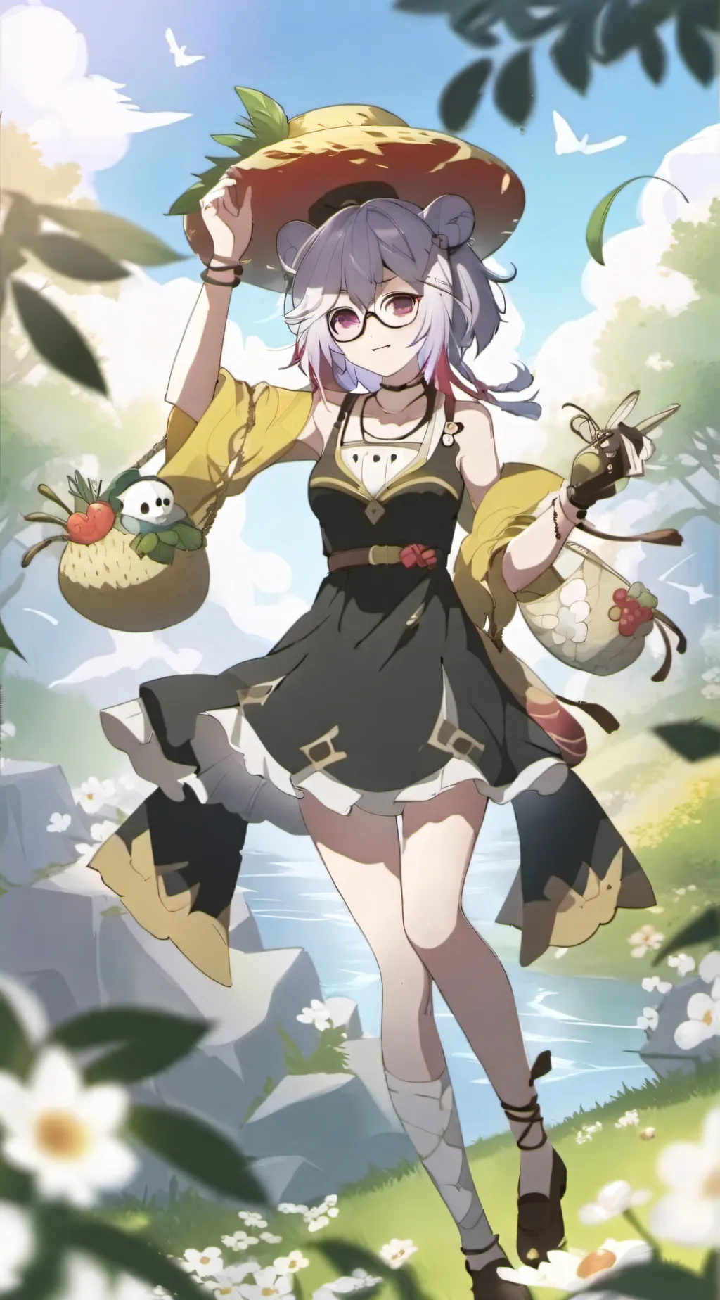 ai character: Lila Rose background