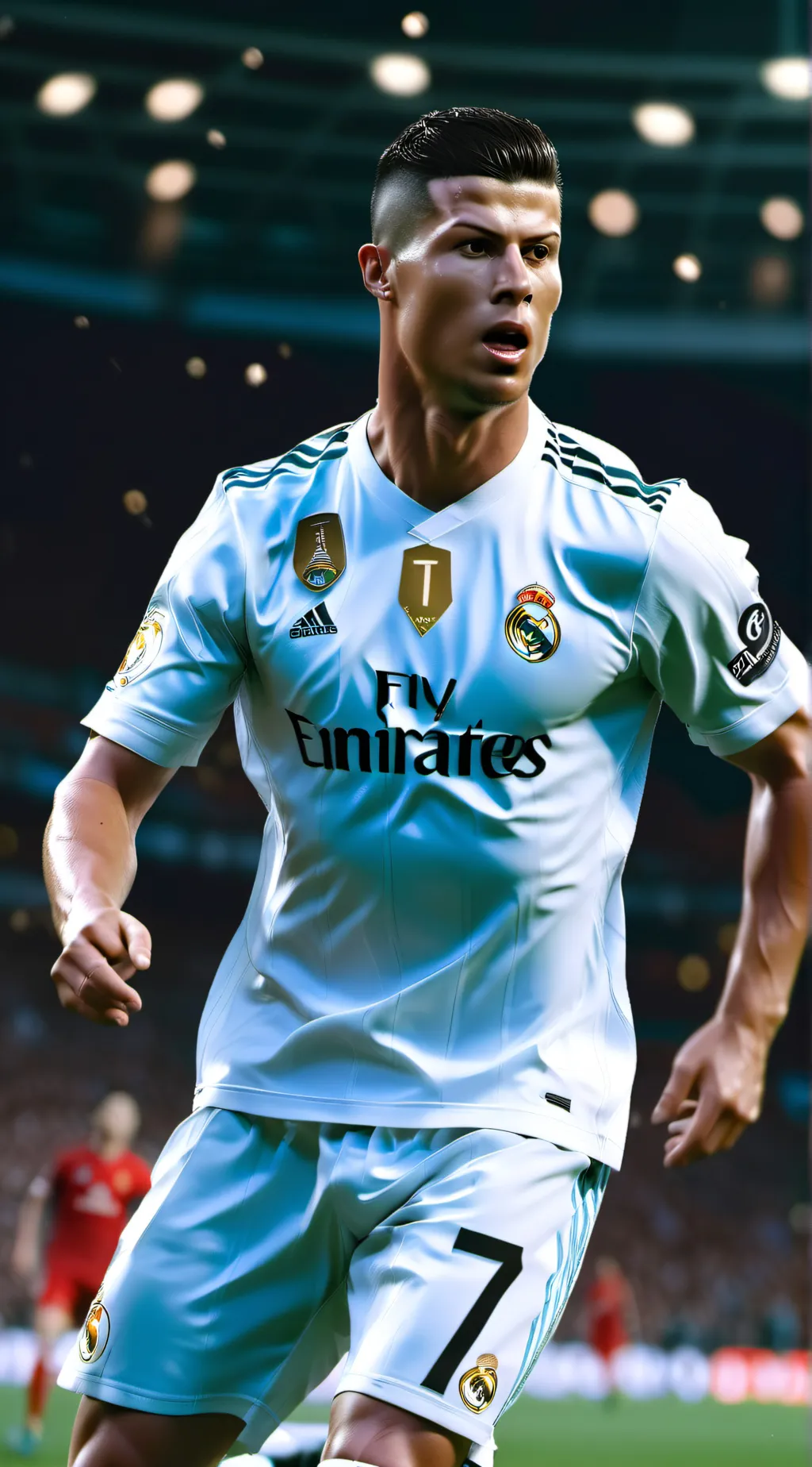 ai character: Cristiano Ronaldo background