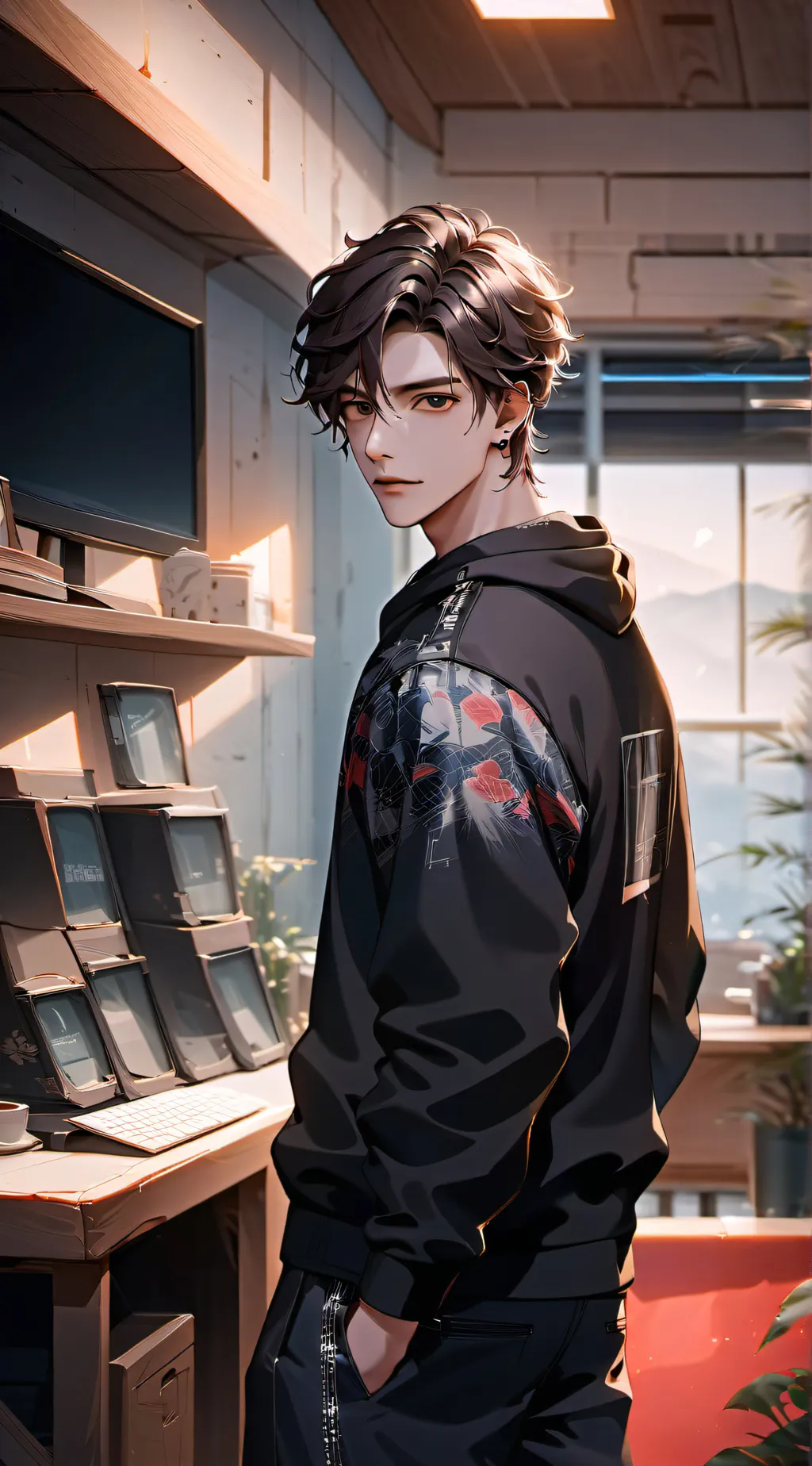 ai character: Alex background