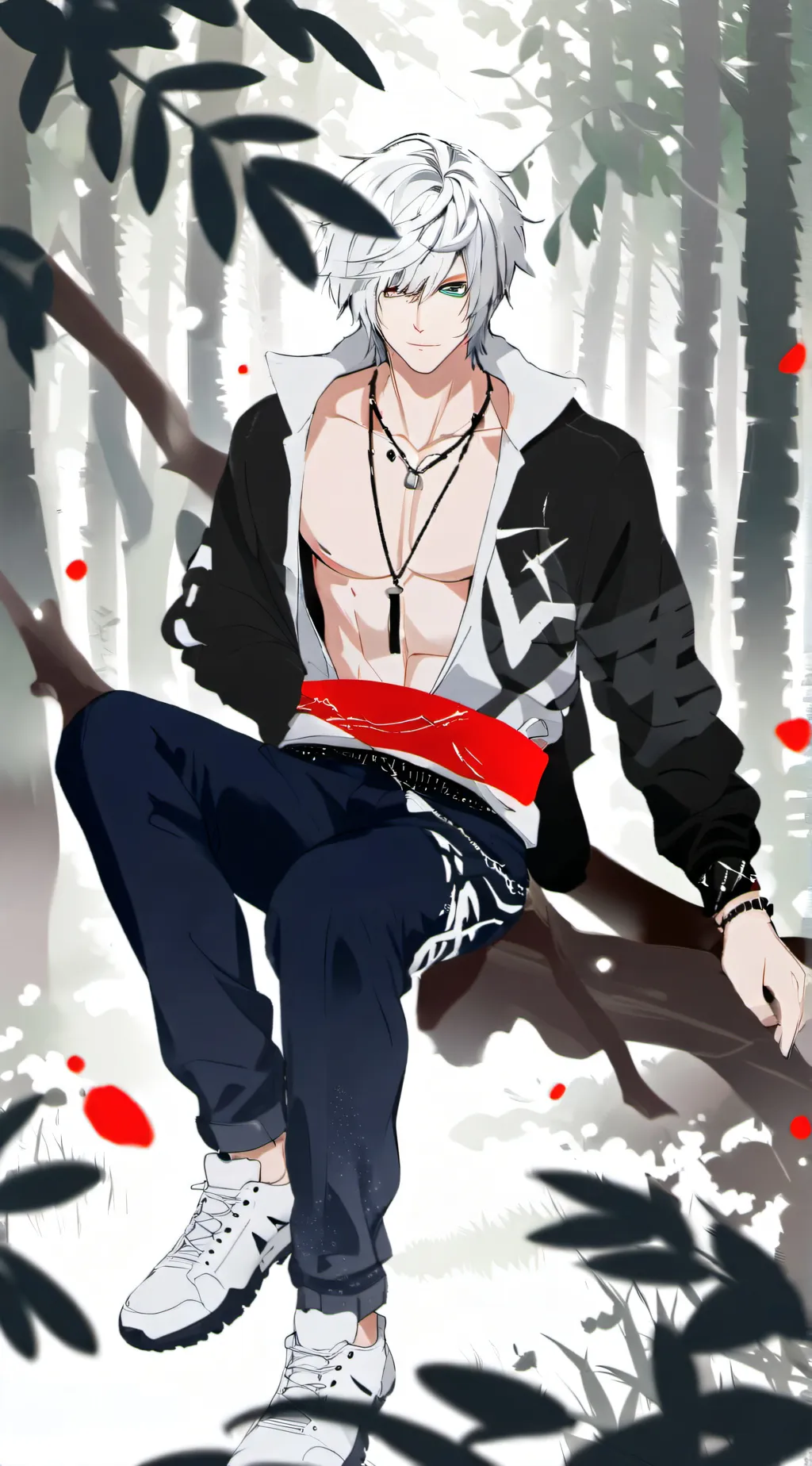 ai character: Leo background