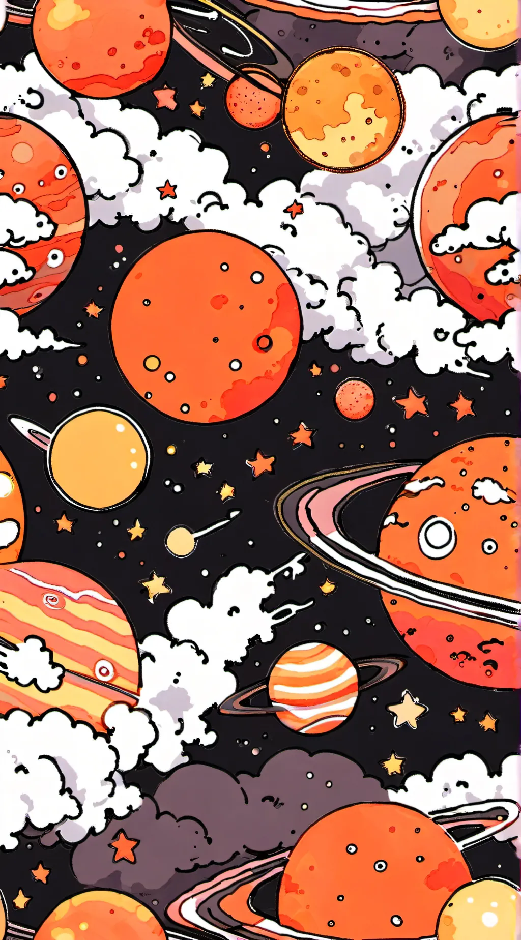 ai character: solarballs background