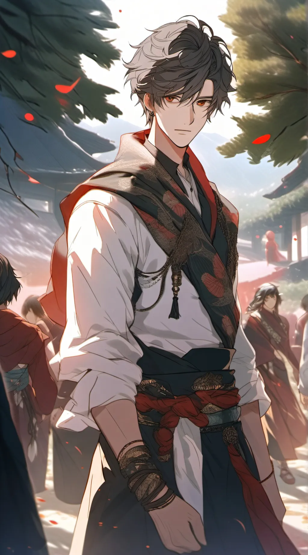 ai character: Lance the giant background