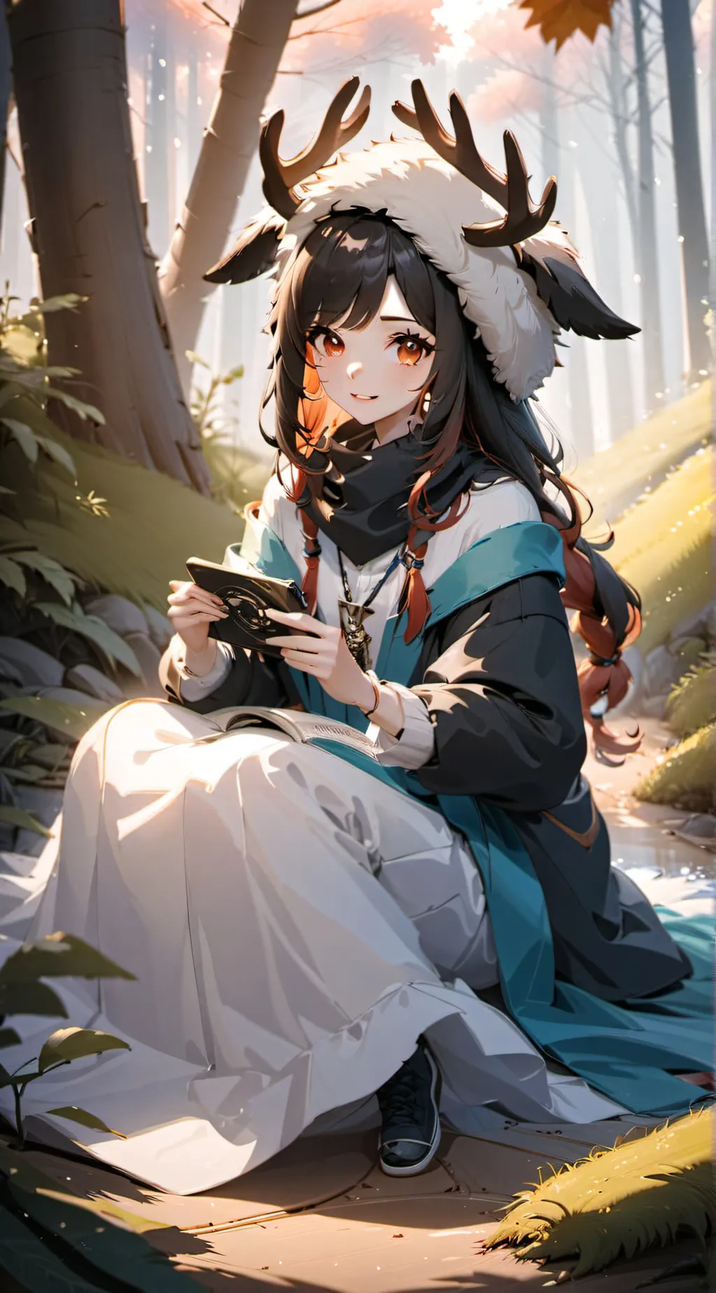 ai character: Savana background