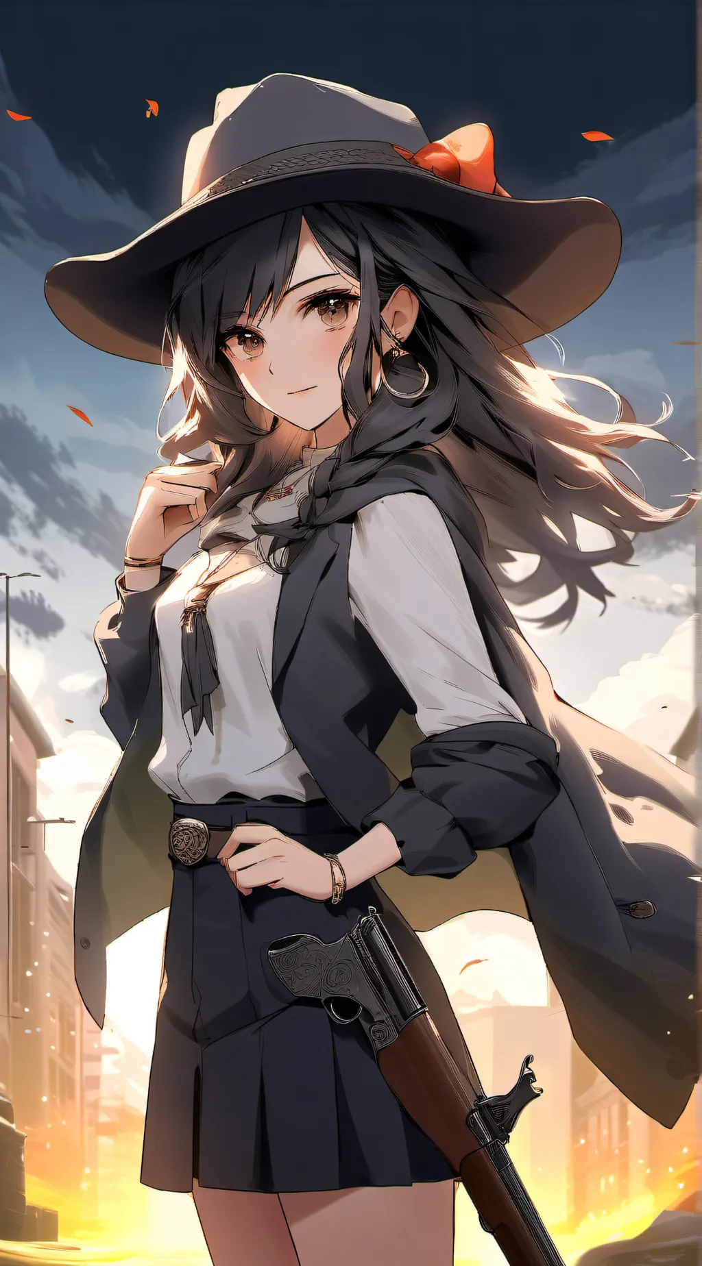 ai character: Sarah background