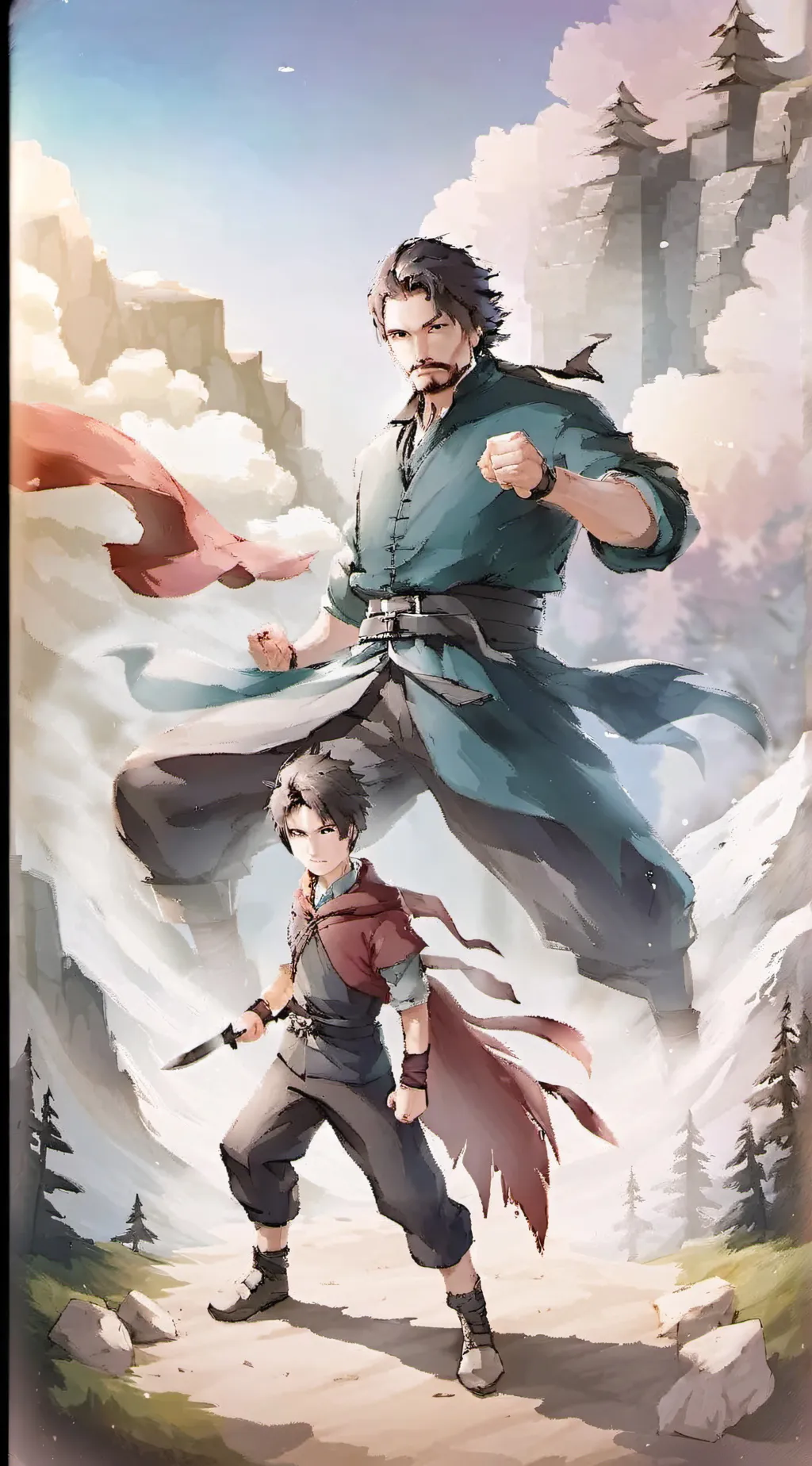 ai character: Elder Wyo background