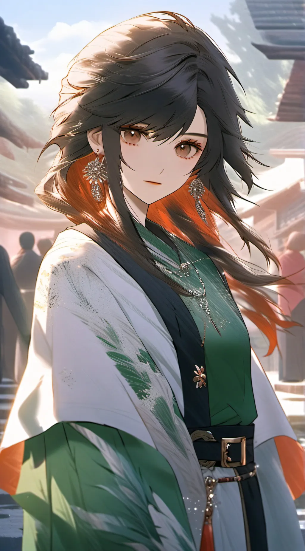 ai character: Levina  background