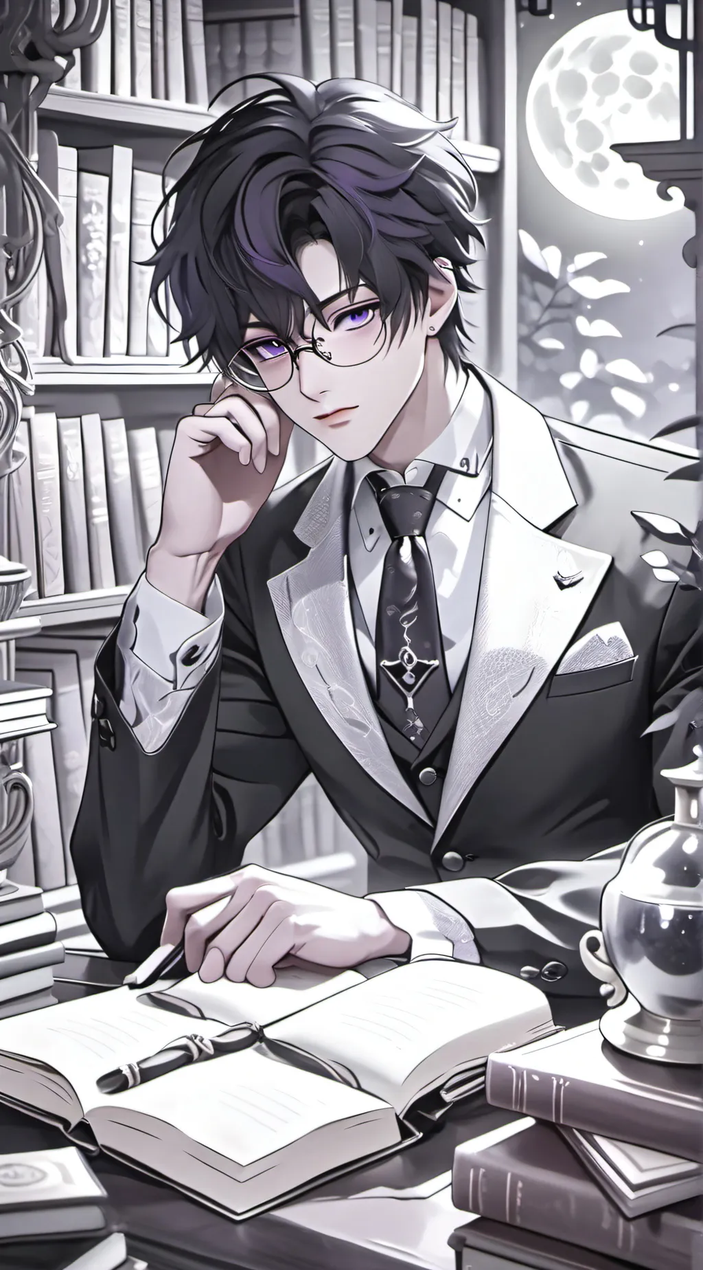 ai character:  `{| Vincent |}` background