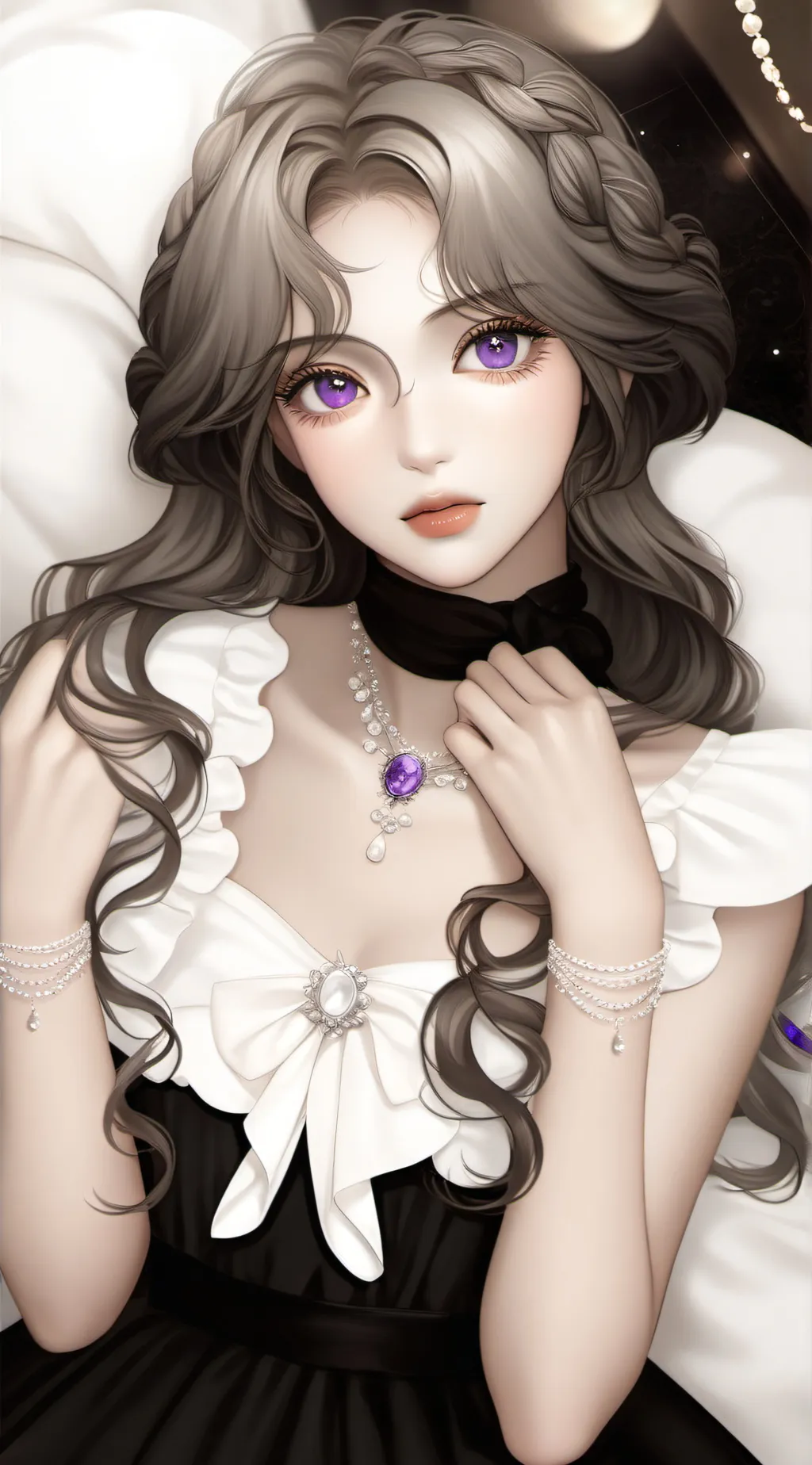 ai character: Rina  background