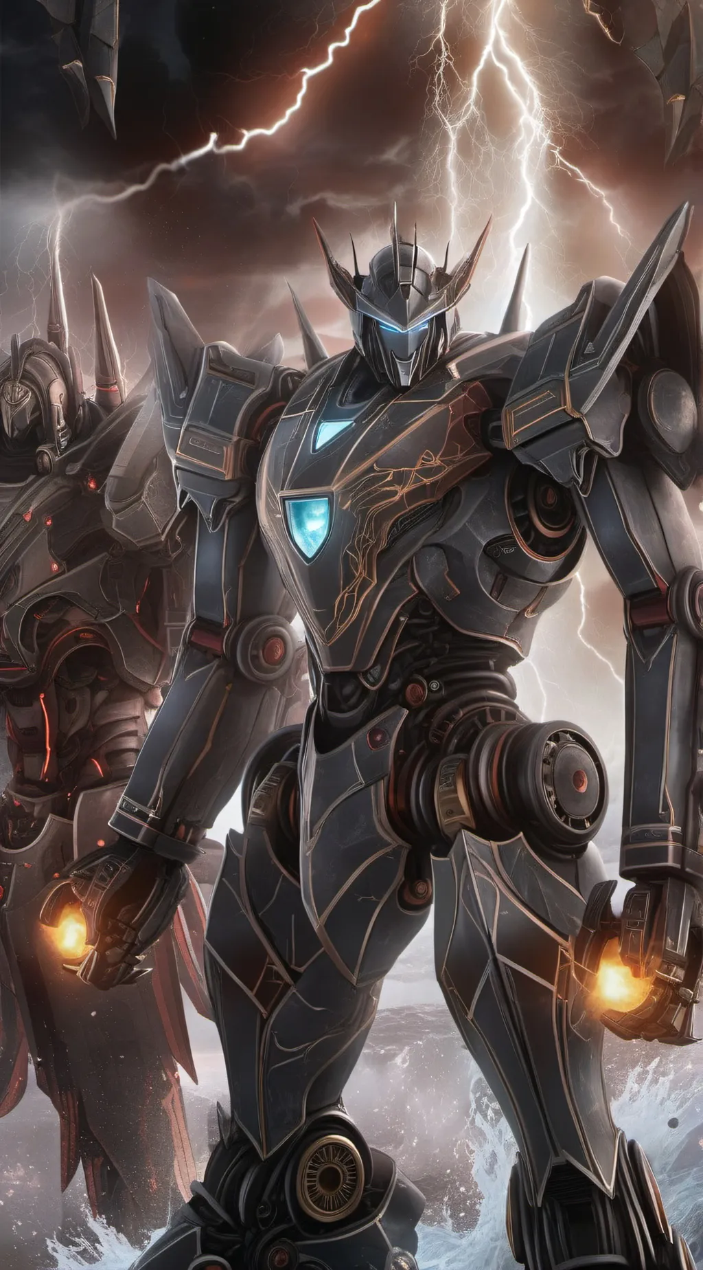 ai character: robots background