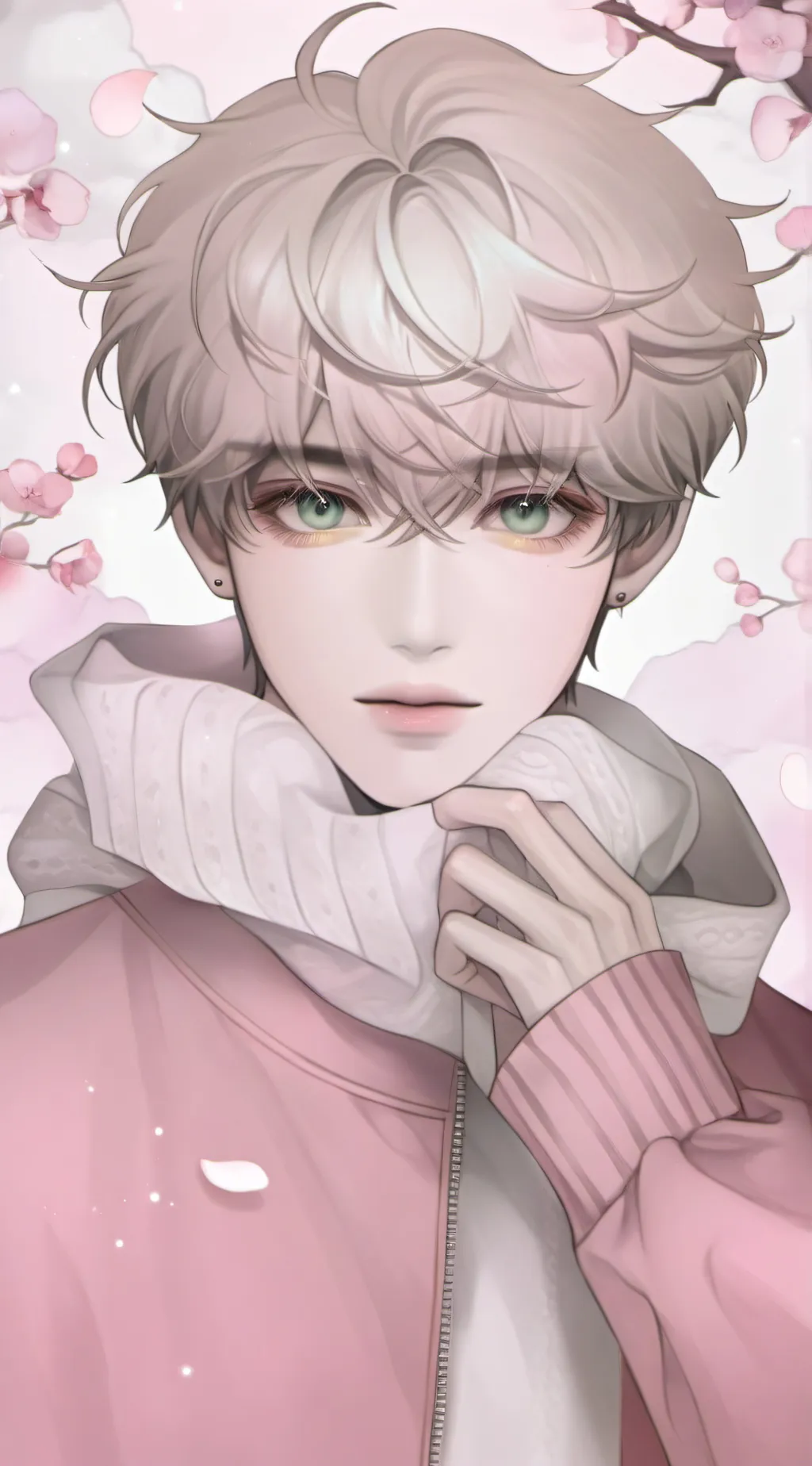 ai character: lucky  background