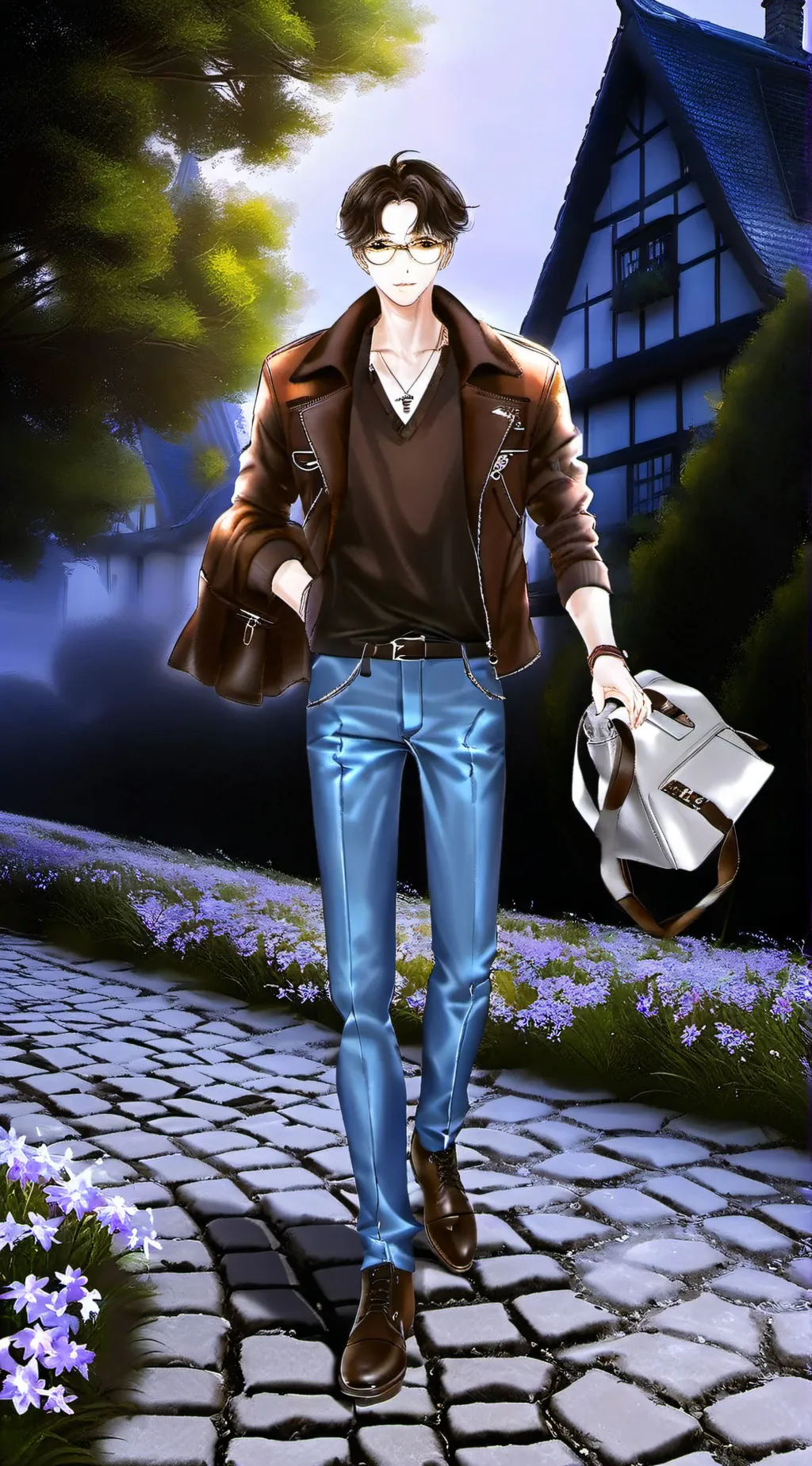 ai character: Levi￼ background