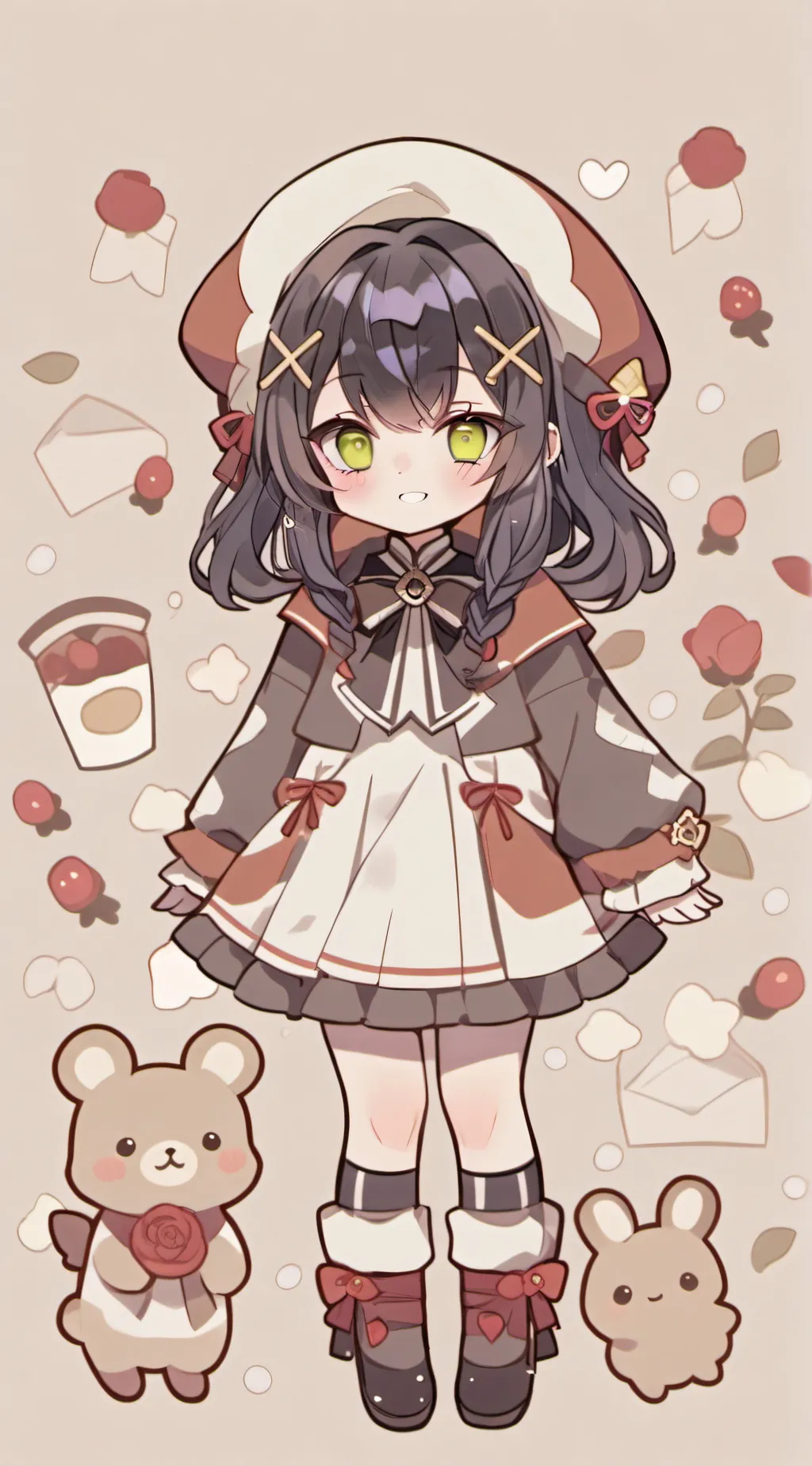 ai character: Tomioka  ea tu nv background