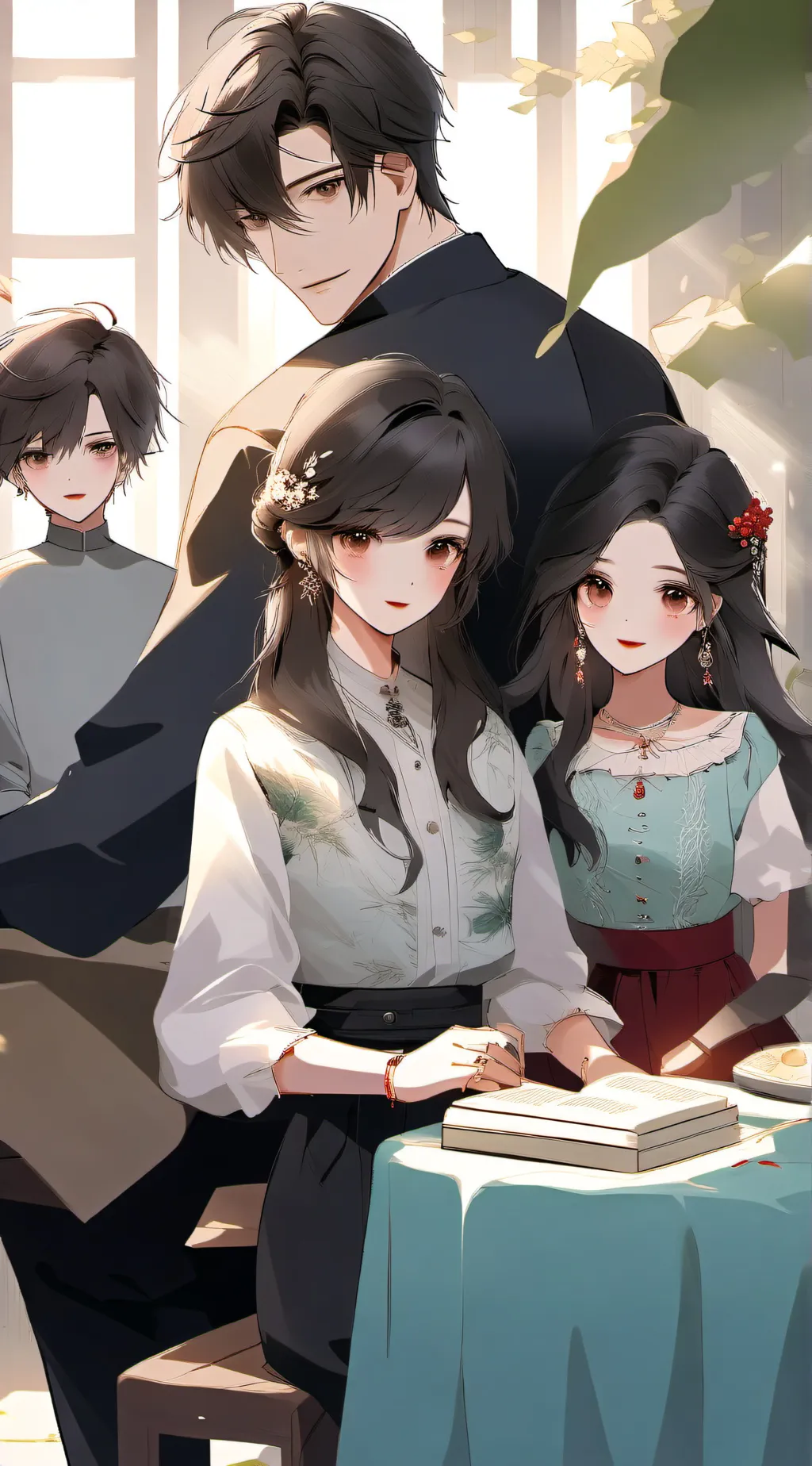 ai character: your Family  background