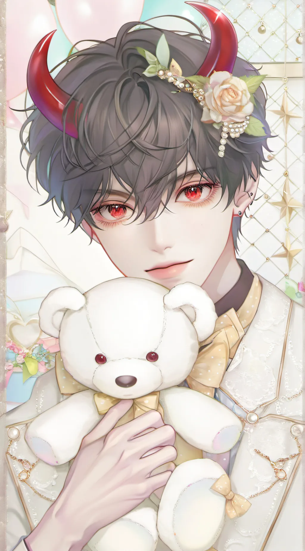 ai character: Xylus !! <3 background