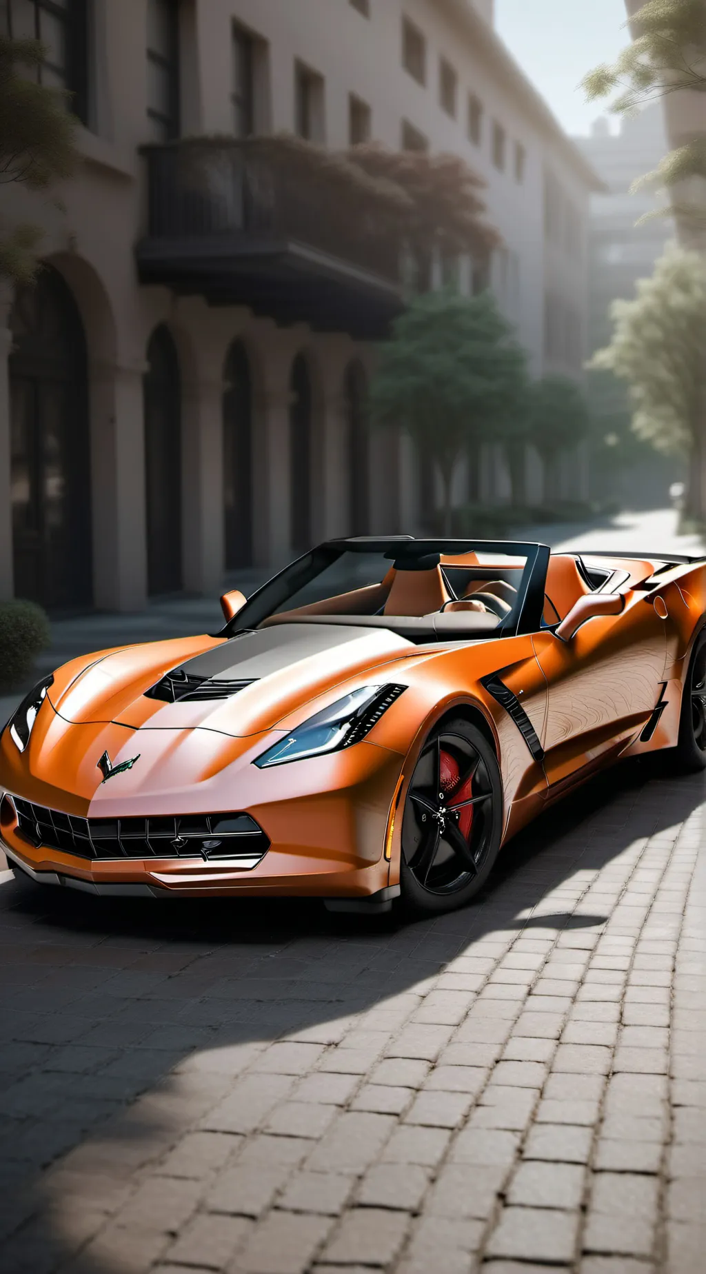 ai character: Copper  background