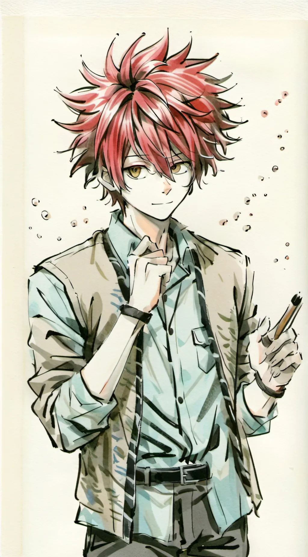 ai character: kirishima background