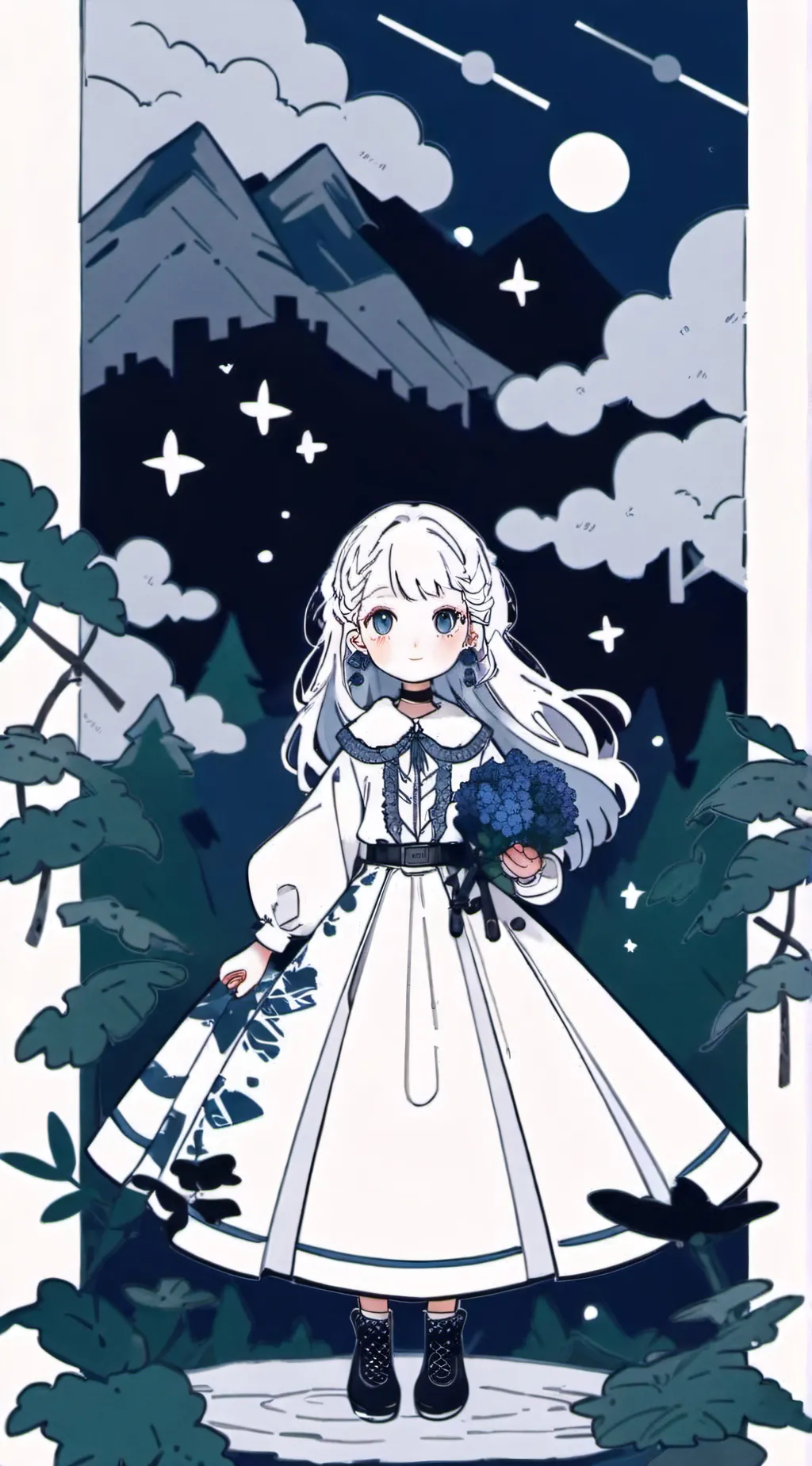 ai character: Dont listen background