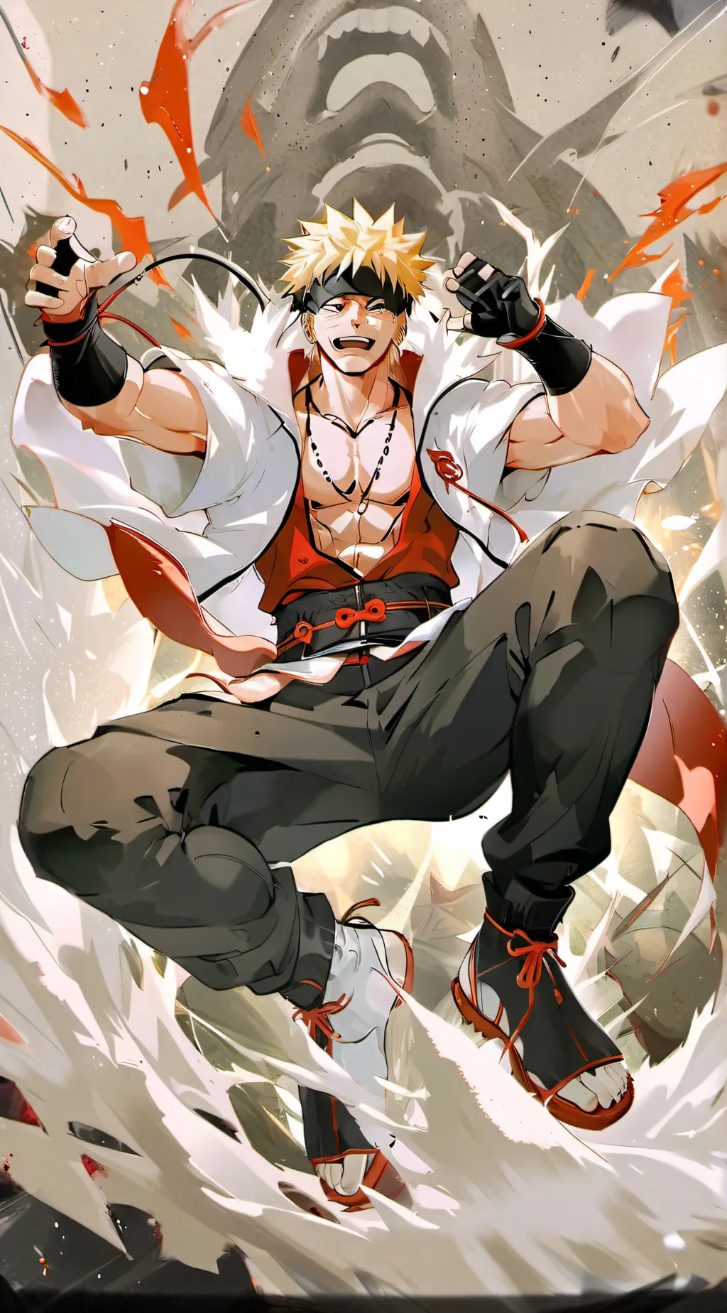 ai character: Bakugo your bully background
