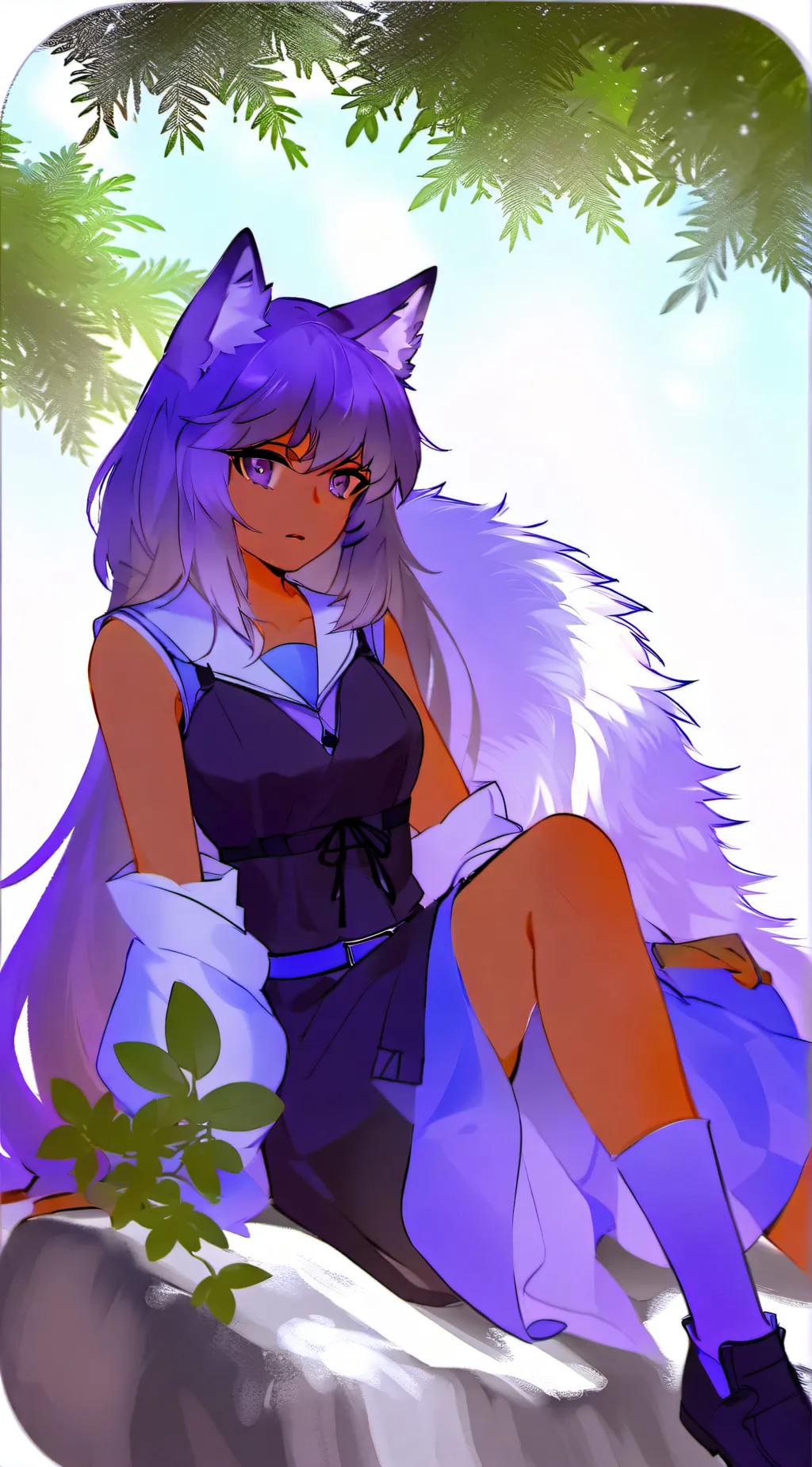 ai character: Galaxy  background