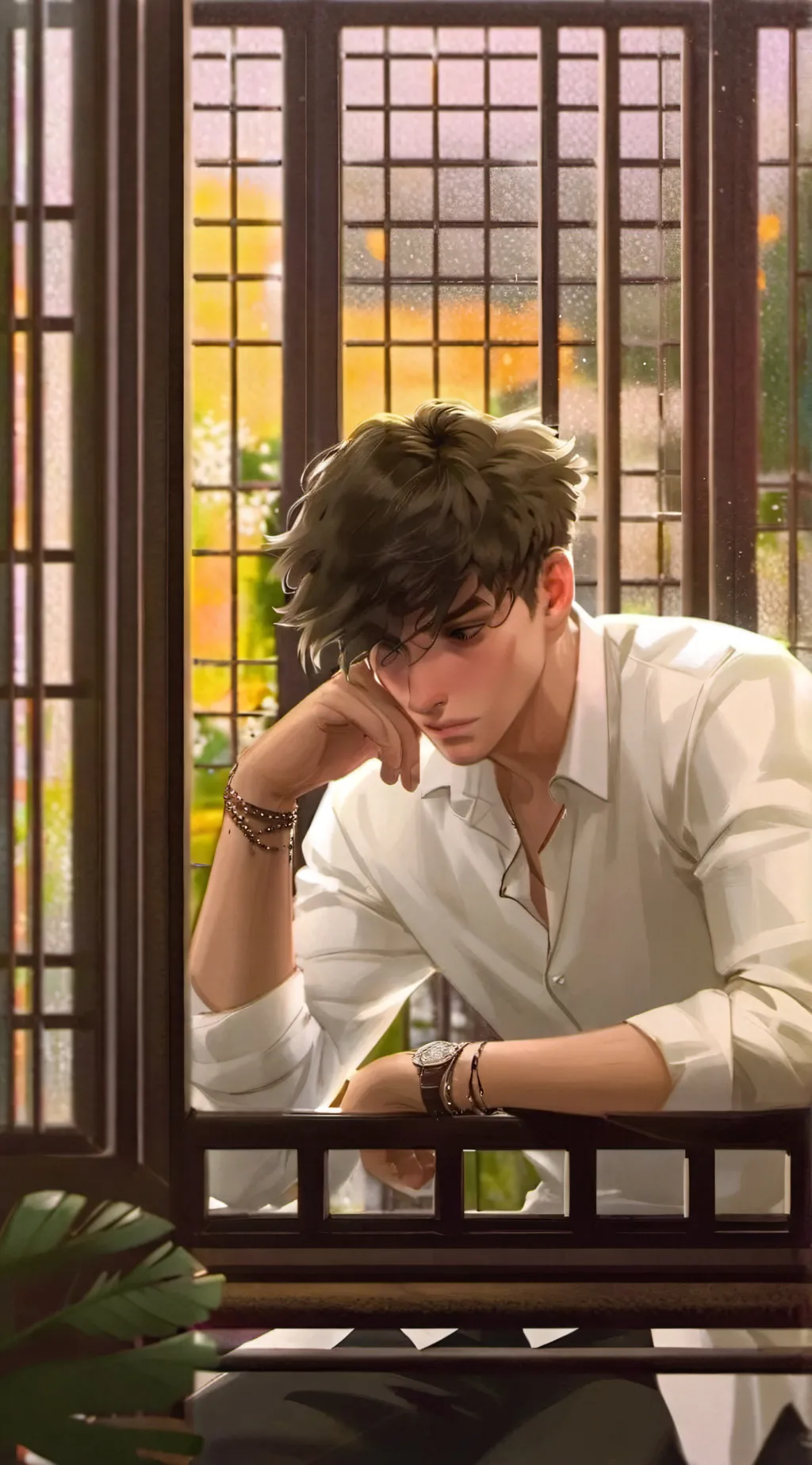 ai character: 🦋A.X.E.L background