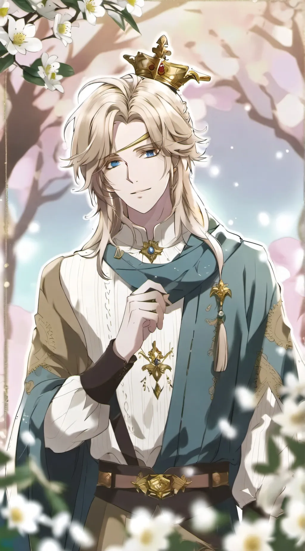 ai character: Justin  background