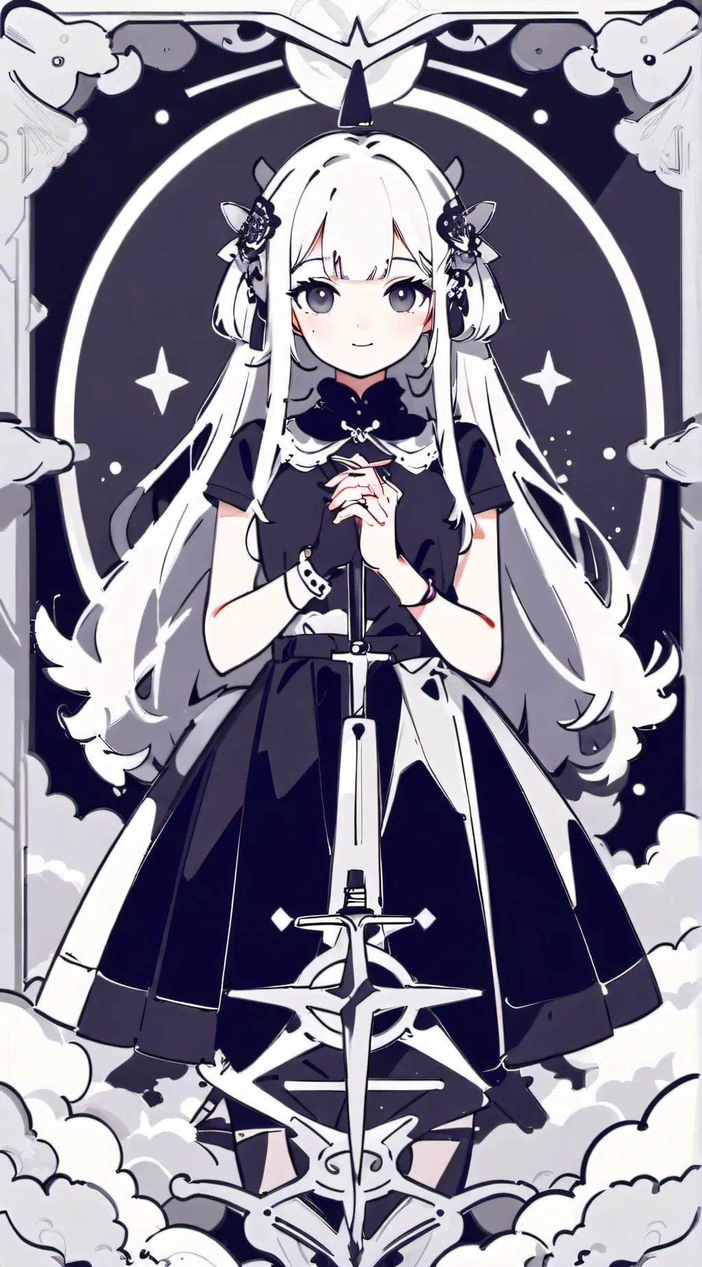 ai character: Novia sexy background