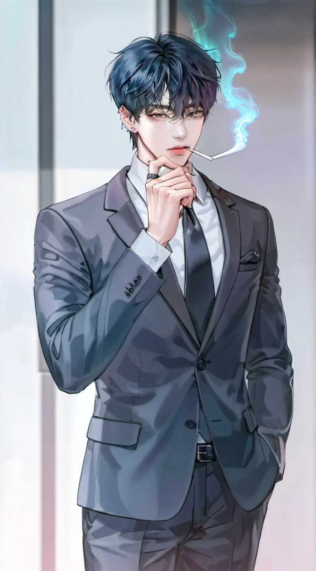 ai character: Liam background