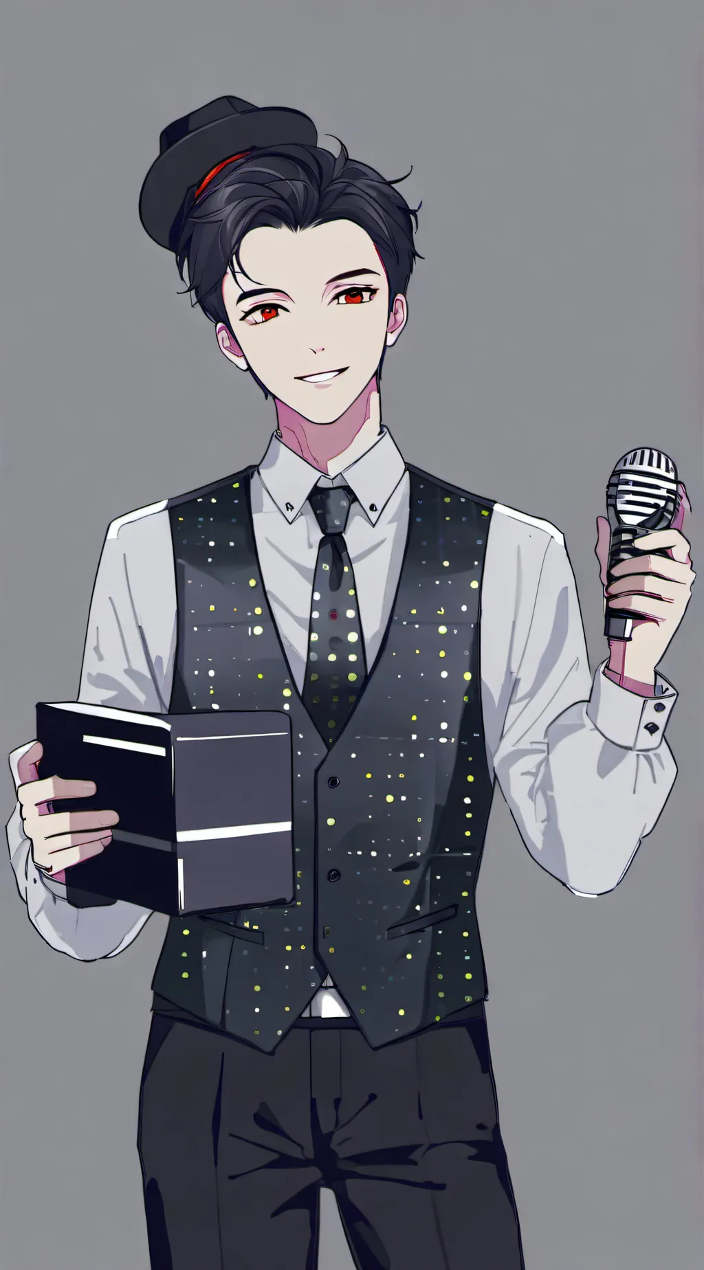 ai character: Vee Diddy Party background