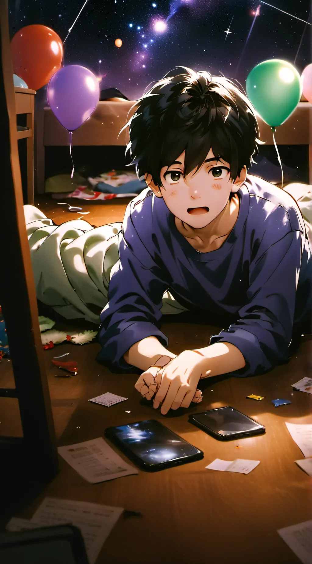 ai character: Liam background