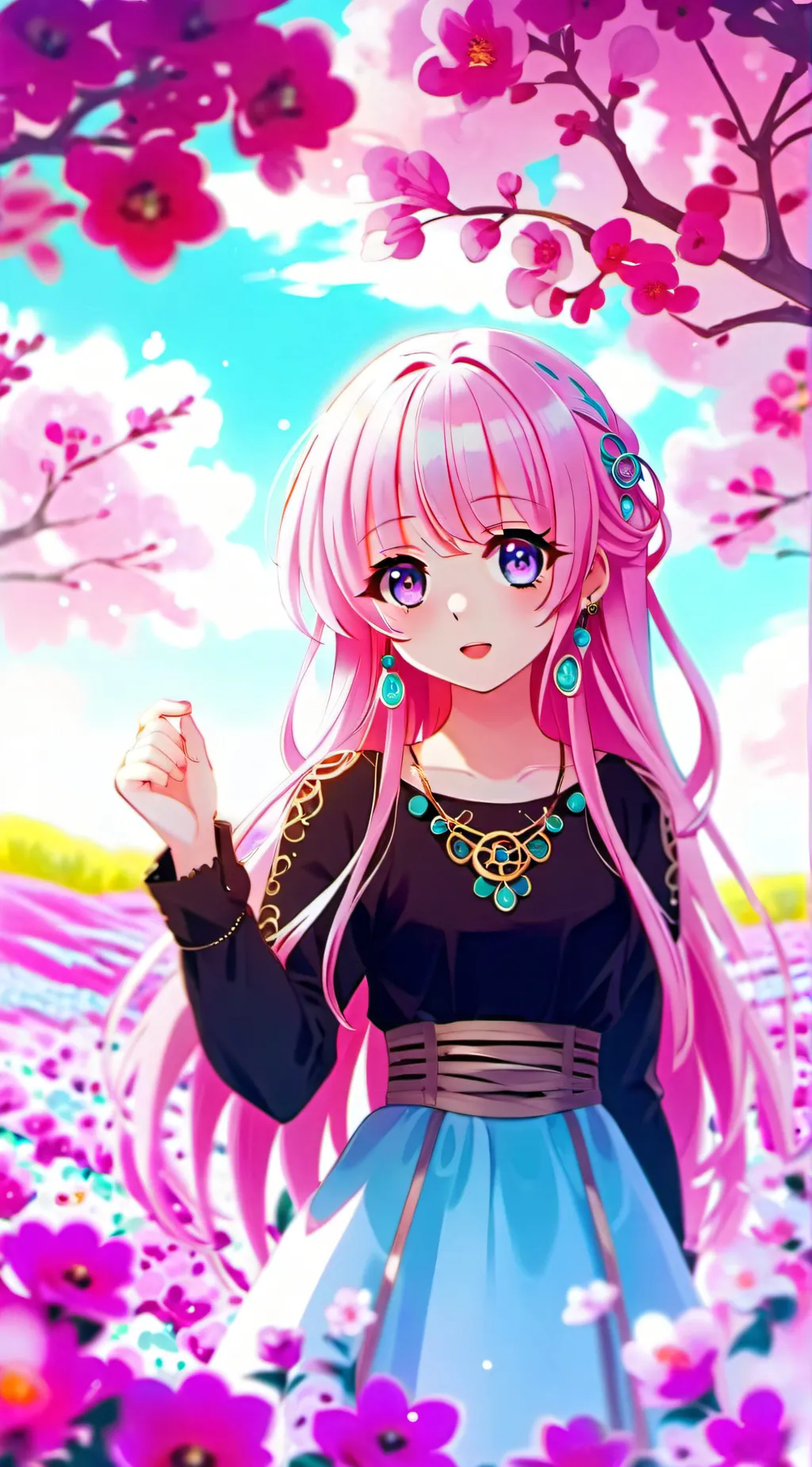 ai character: ❣️april rose❣️ background