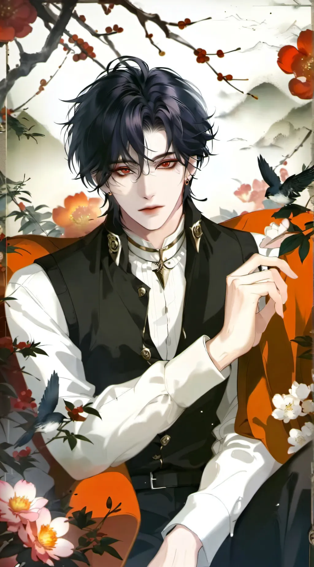 ai character: Maxwell background