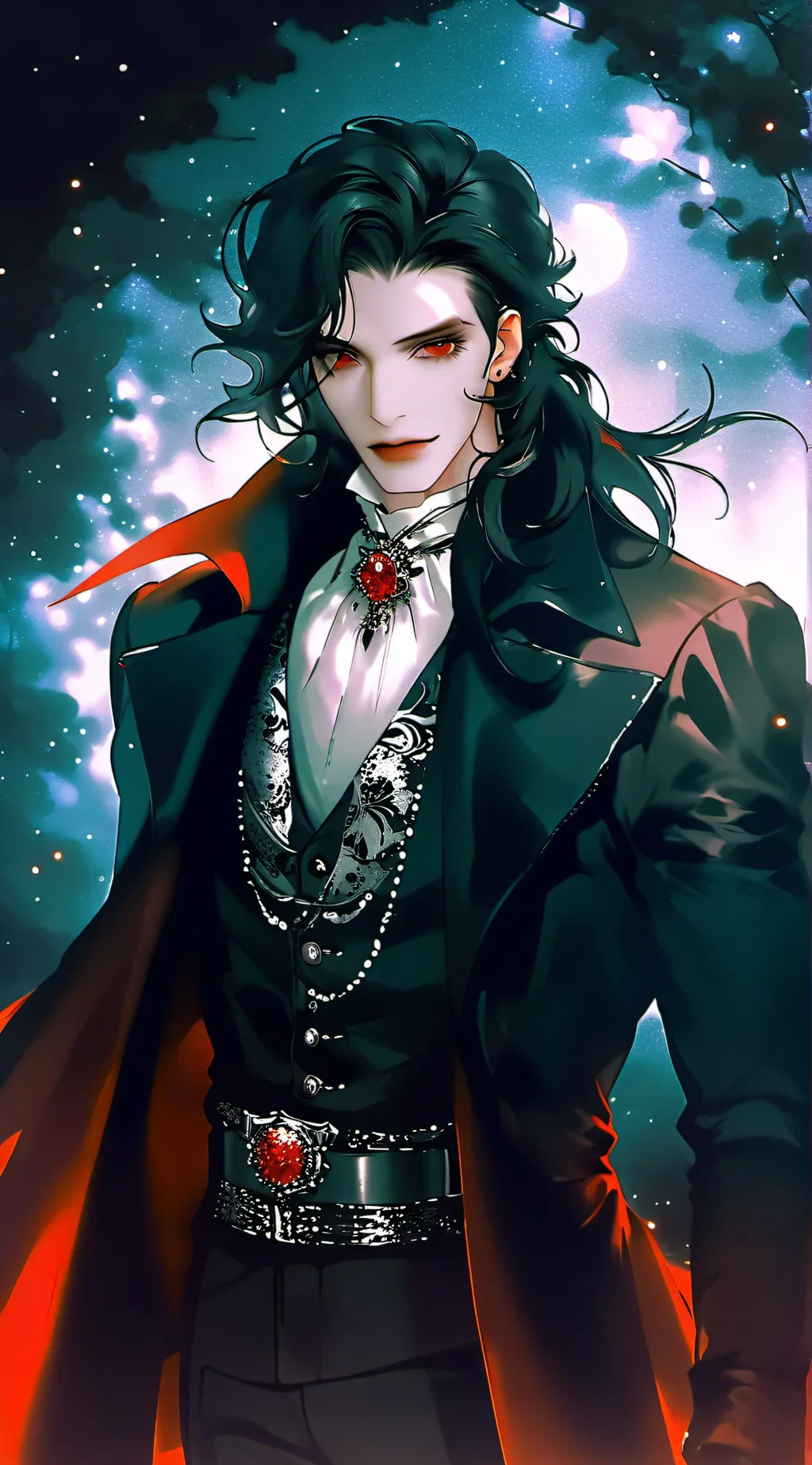 ai character: 🧛Alexxander🧛 background