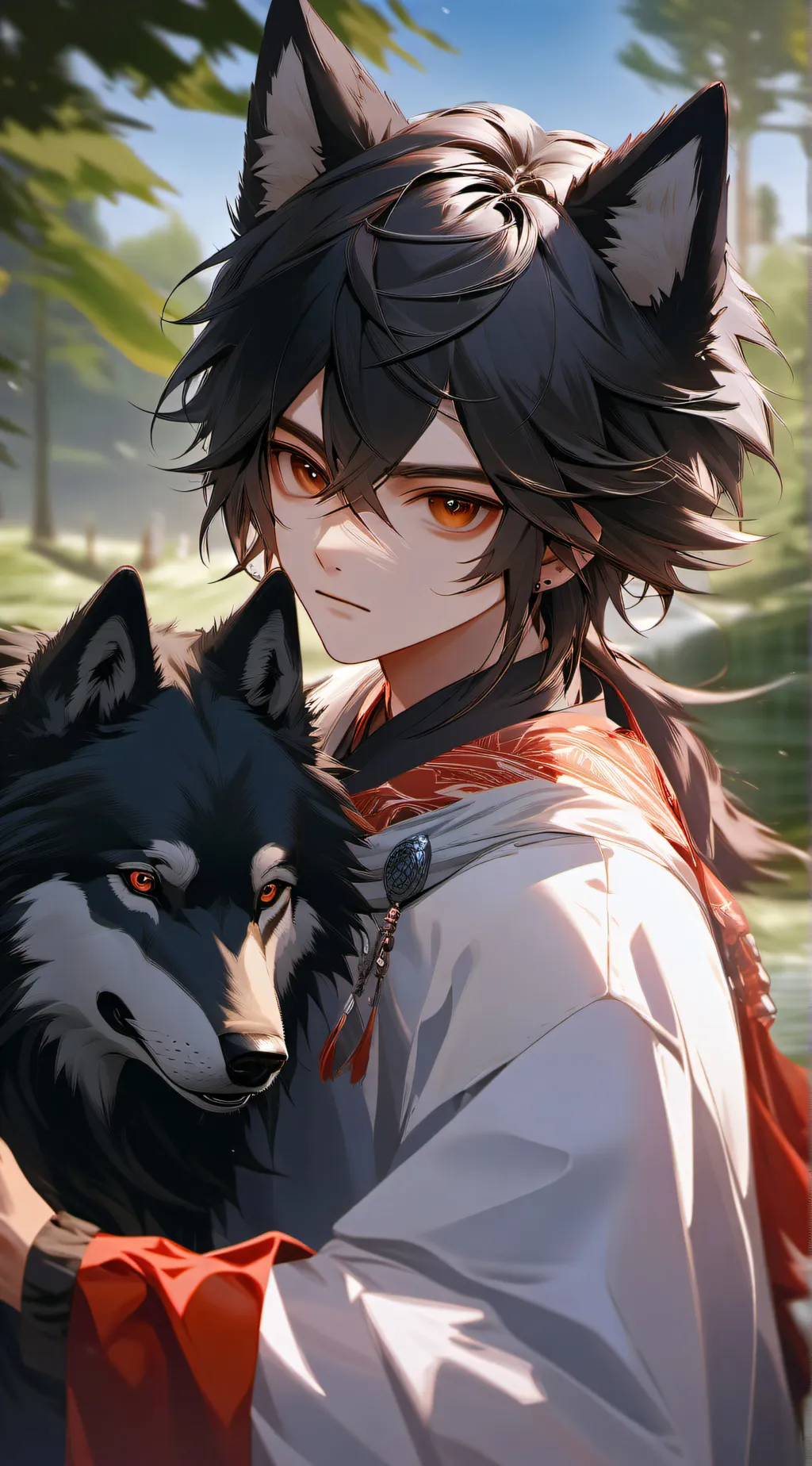 ai character: Freunde background