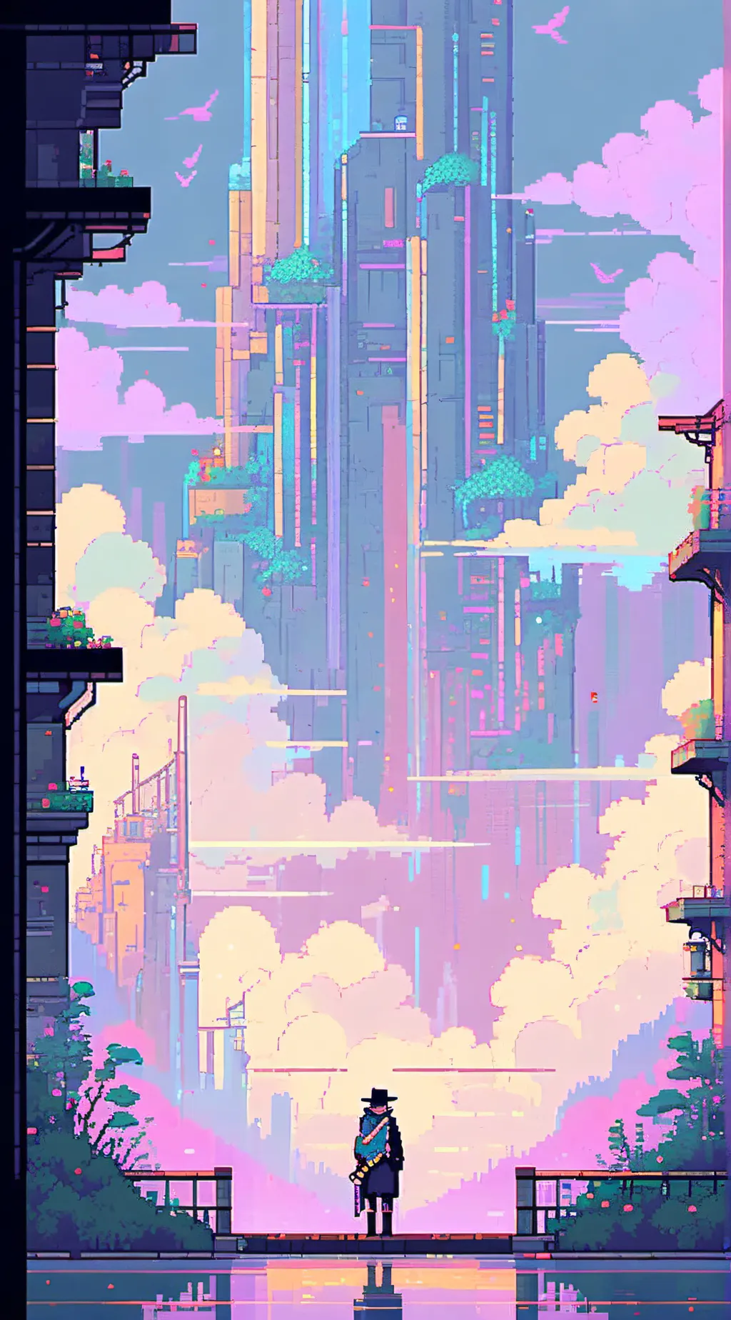 ai character: ms paper love abbi background